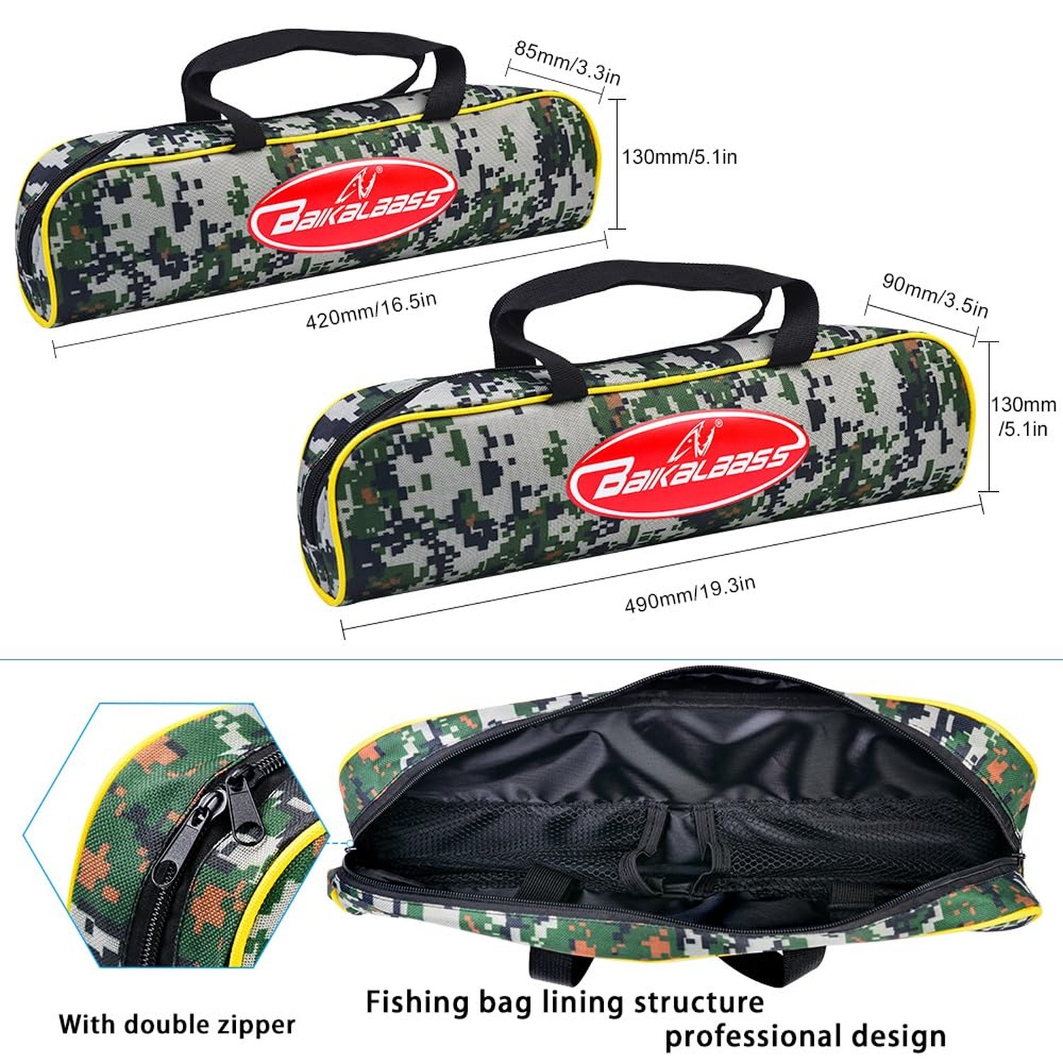 Fishing Rod and Reel Combo – Carbon Fiber Telescopic Fishing Pole with 2000 S…