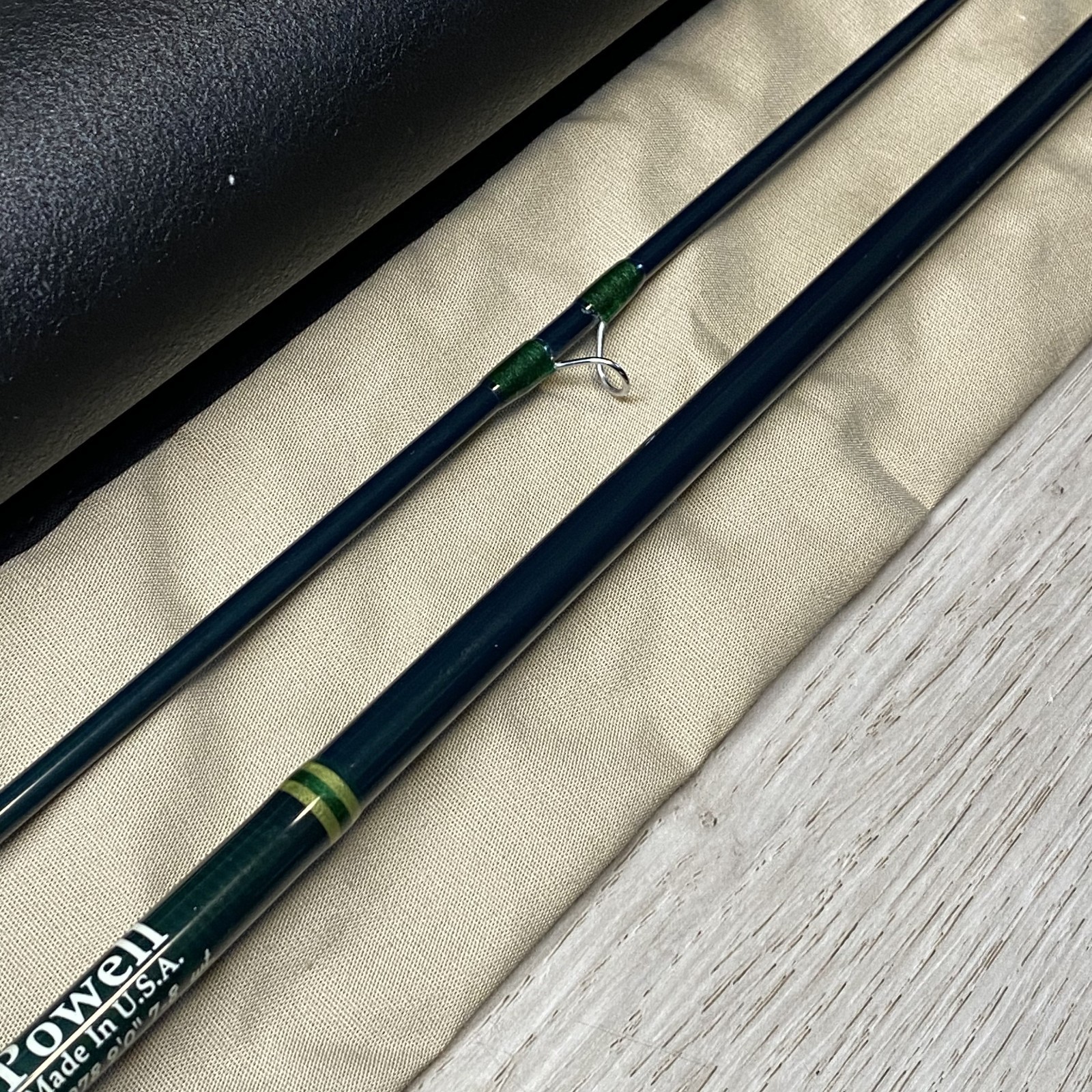 Powell LT 9078 9’0” 7-8wt Fly rod w/Sock and Tube Excellent