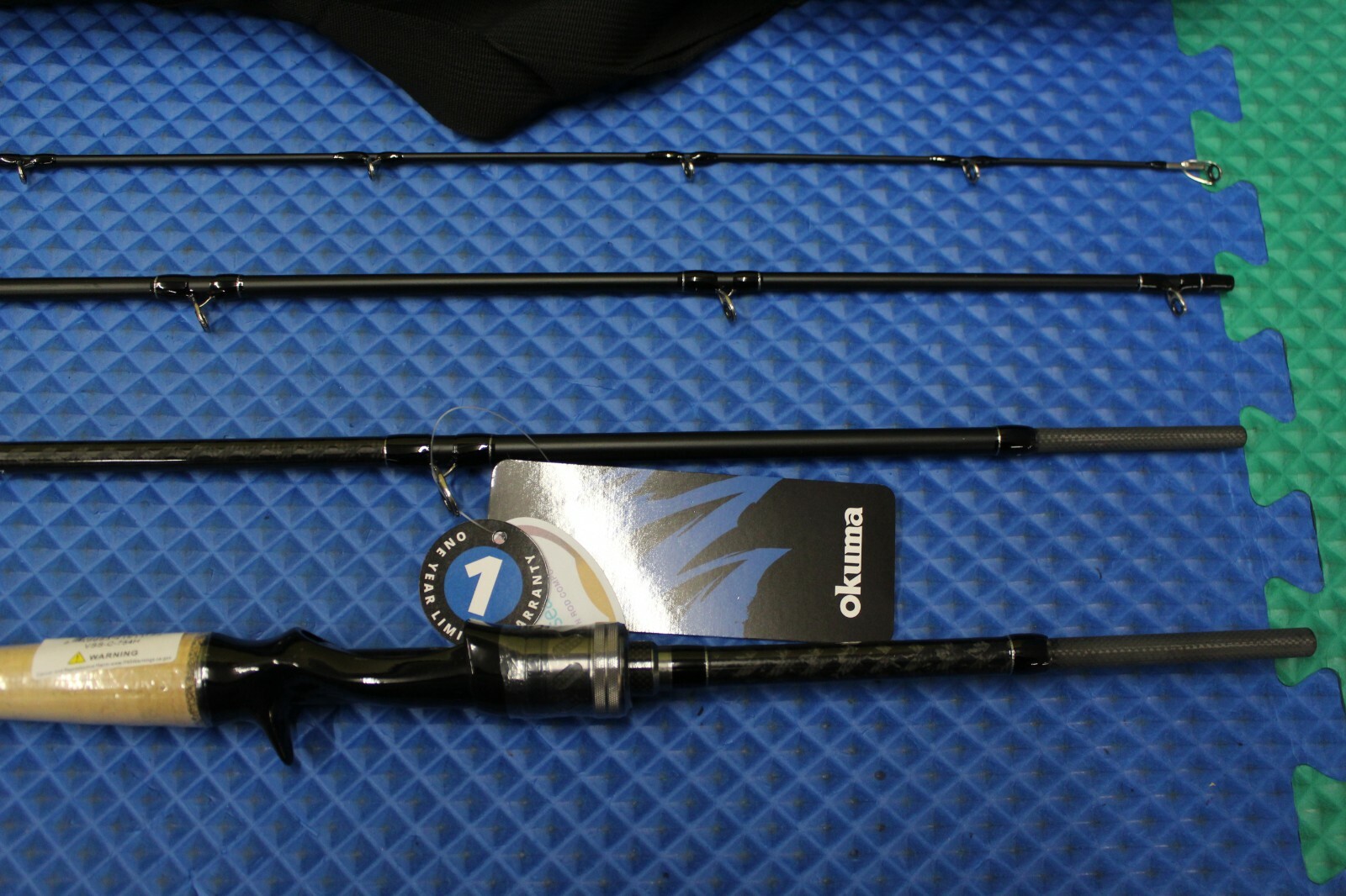 Okuma Voyager Signature Freshwater Rod 7′ 5″ Heavy 4-Pc W/Soft Case VSS-C-754H