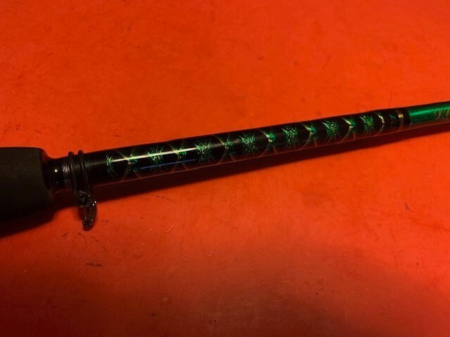 CUSTOM BUILT GLOOMIS? 7 FOOT 10 TO 20 POUND CLASS BAITCASTING FISHING ROD AFTCO
