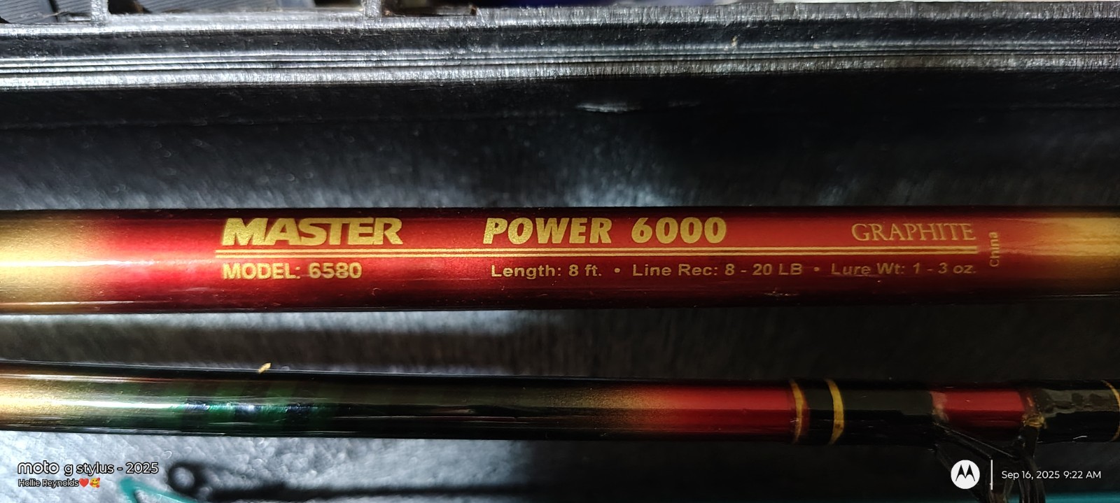 Master 6580 Down Rigging Rod Power 6000
