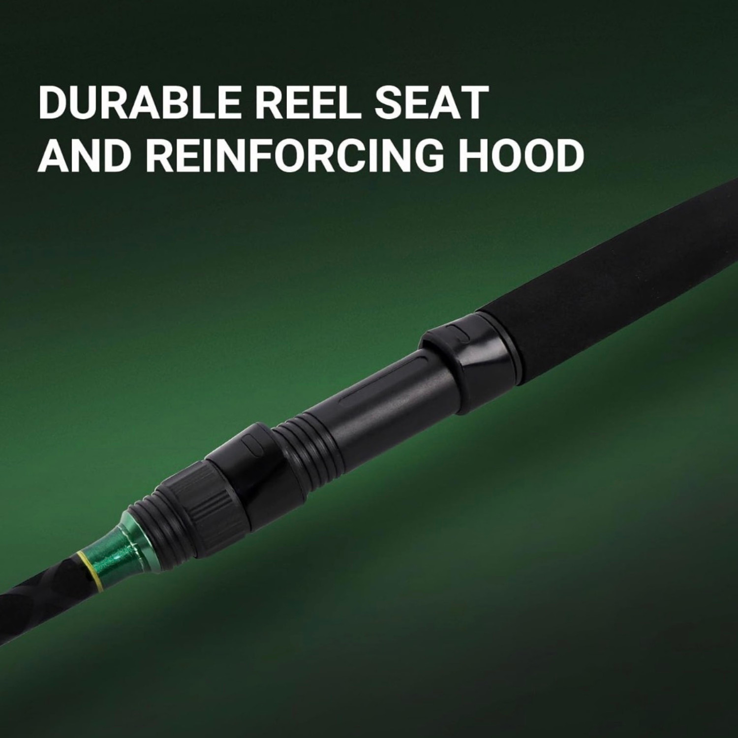 Fiblink 9FT 2-Piece Spinning Rod Saltwater Surf Fishing Carbon Fiber