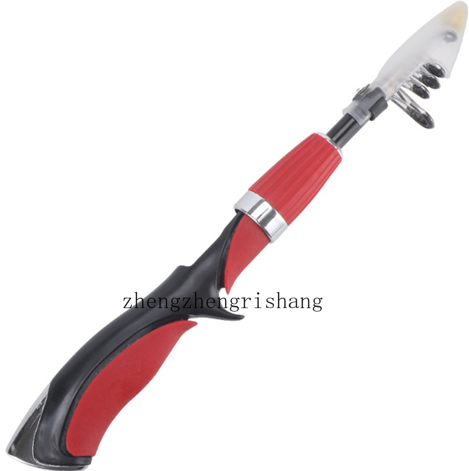 Telescopic Fishing Rod Pole 1.2M Portable Small Short Sea Pole Mini Fish Rod