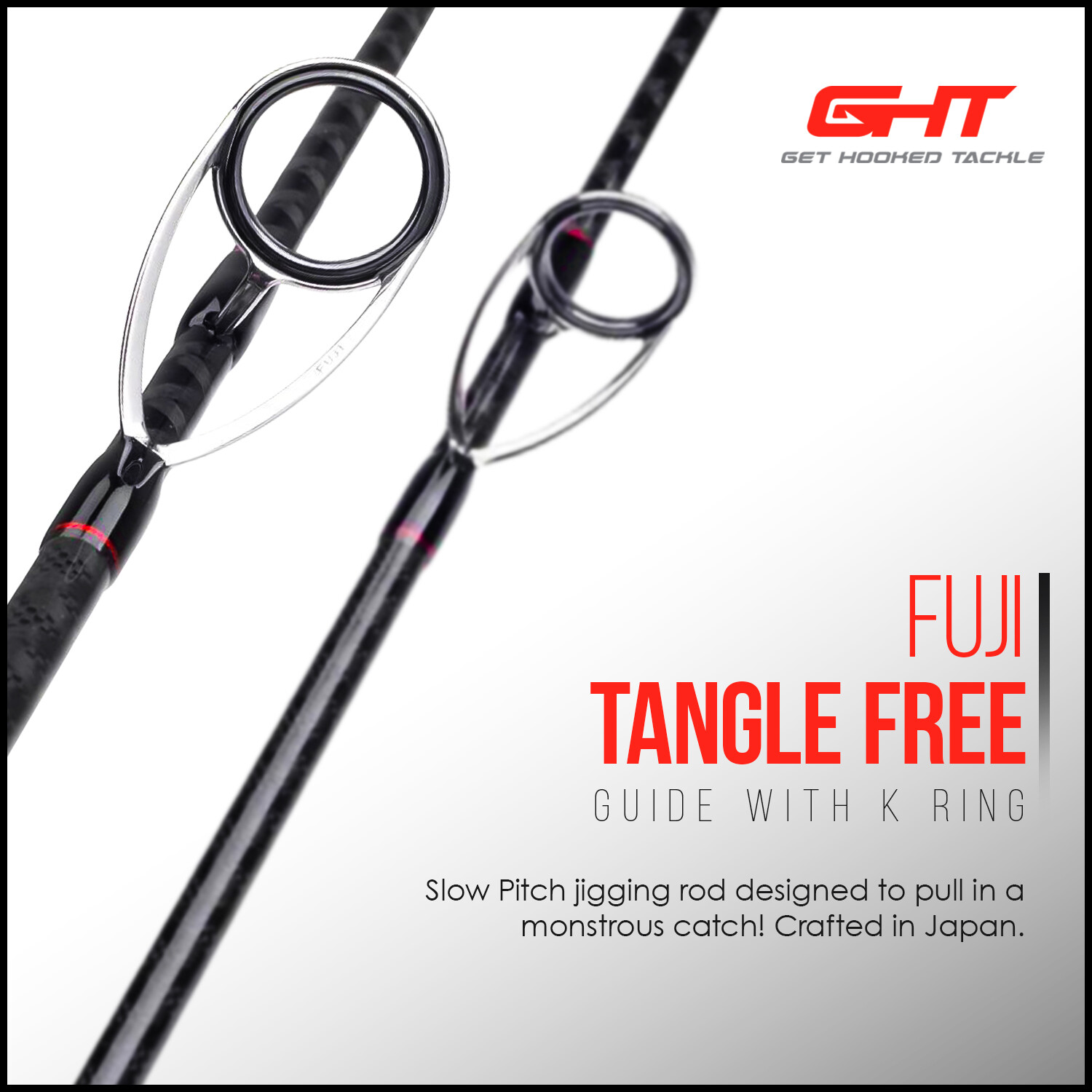 Slow Pitch Jigging Rod 100% Toray Carbon Saltwater Casting Extreme Fishing