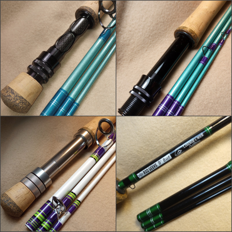 St. Croix Imperial Custom Built Fly Rod 4wt 9ft Custom Blank Colors Available