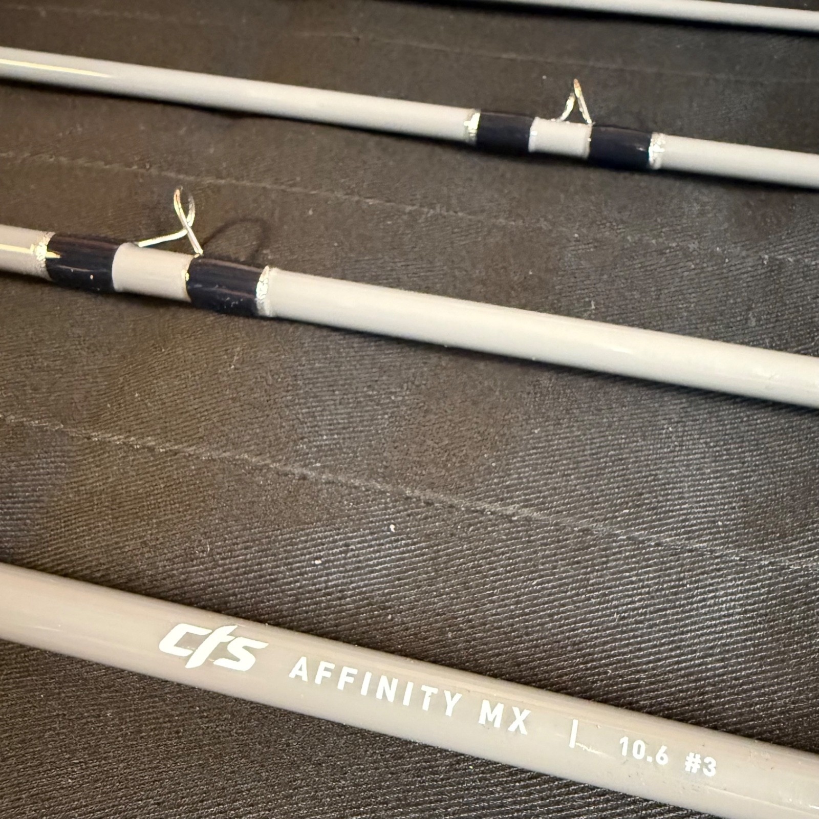 CTS 10’6″- 3# Nymph Rod Affinity (Built Out) Fly Rod built in New Zealand – NEW