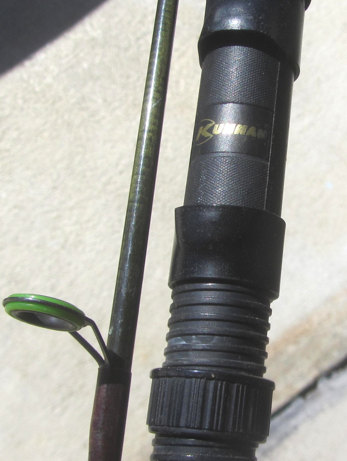 KUNNAN GRAPHITE COMPETITOR 6166 ML Med / Lt 6’6”. 2 PIECES SPINNING ROD