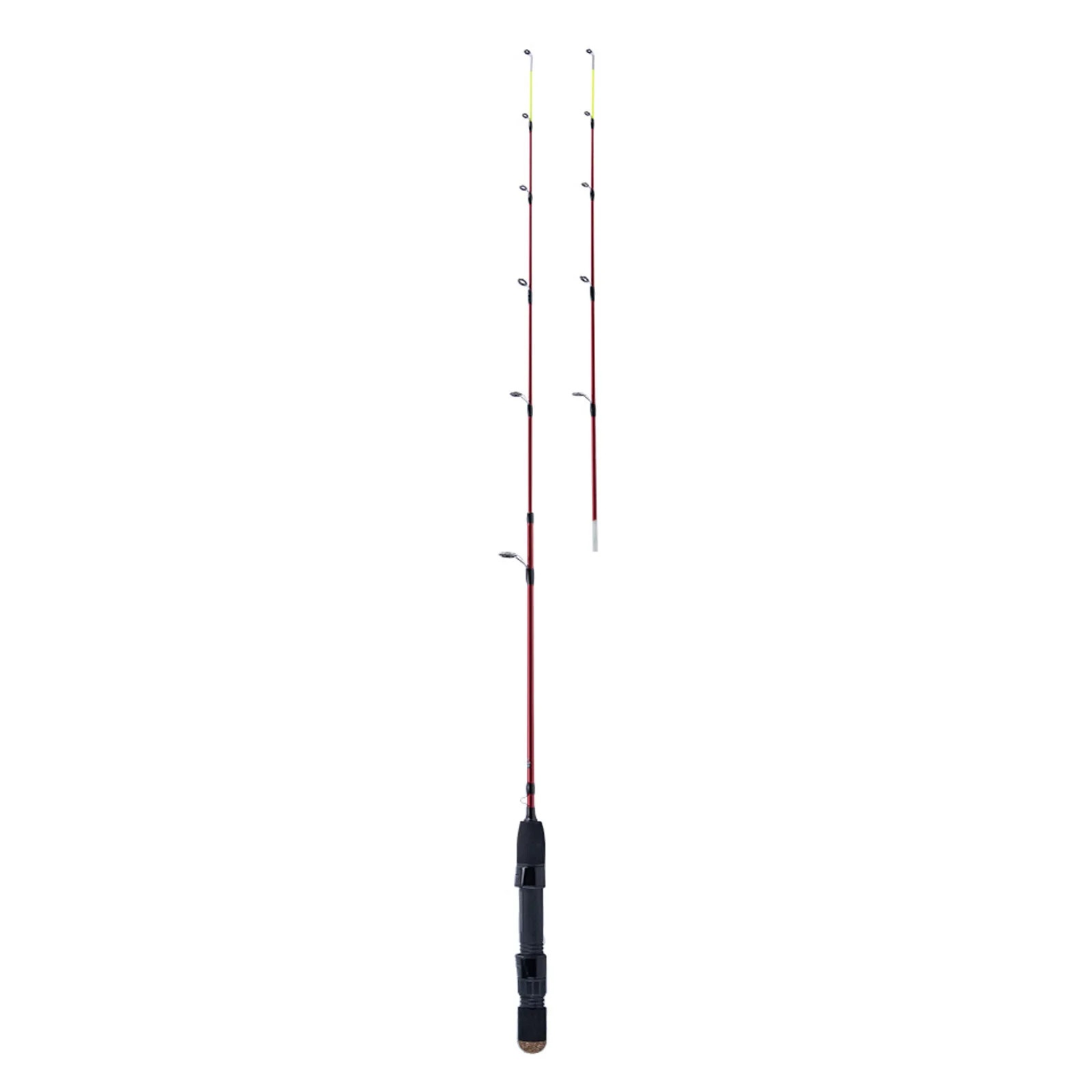 2Tips Sensitive Winter Ice Fishing Rods IM6/32″ Spinning Rod M+MH Cork Handle Ic