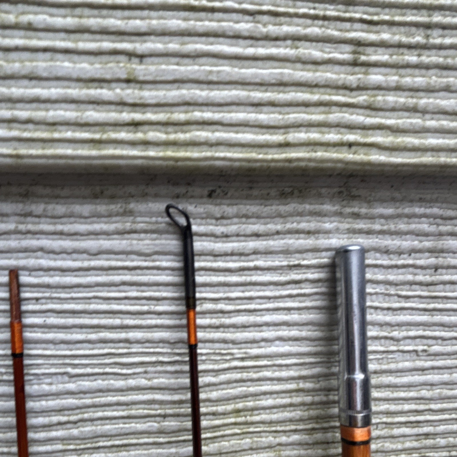Wards Thoroughbred 9ft 4pc Split Bamboo Casting Rod never used original case