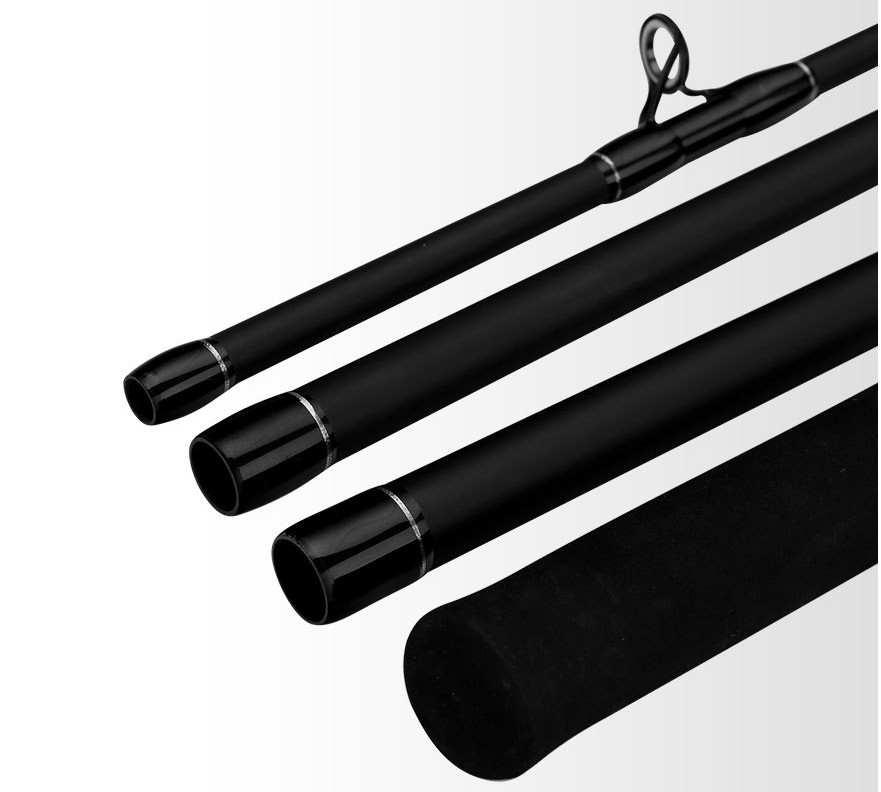 Boat Fishing Rod 2.7M/3M/3.3M Carbon Fiber Spinning Casting Rod 4 Sections Rods
