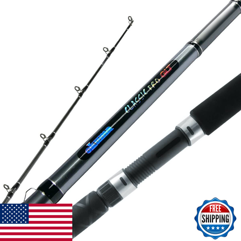 Okuma Classic Pro Glt Downrigger Rod 8-20 Lbs 7-Feet 6-Inch Medium-Light Gloss