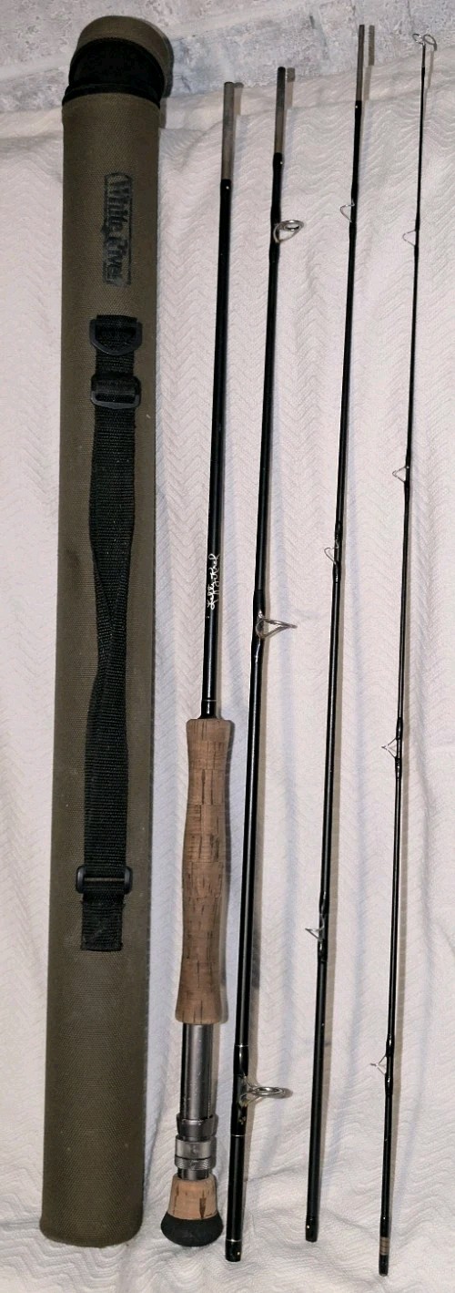 Temple Fork Outfitters TICR Lefty Kreh Fly Rod 9ft 8wt 4pc W/Mismatch Tube