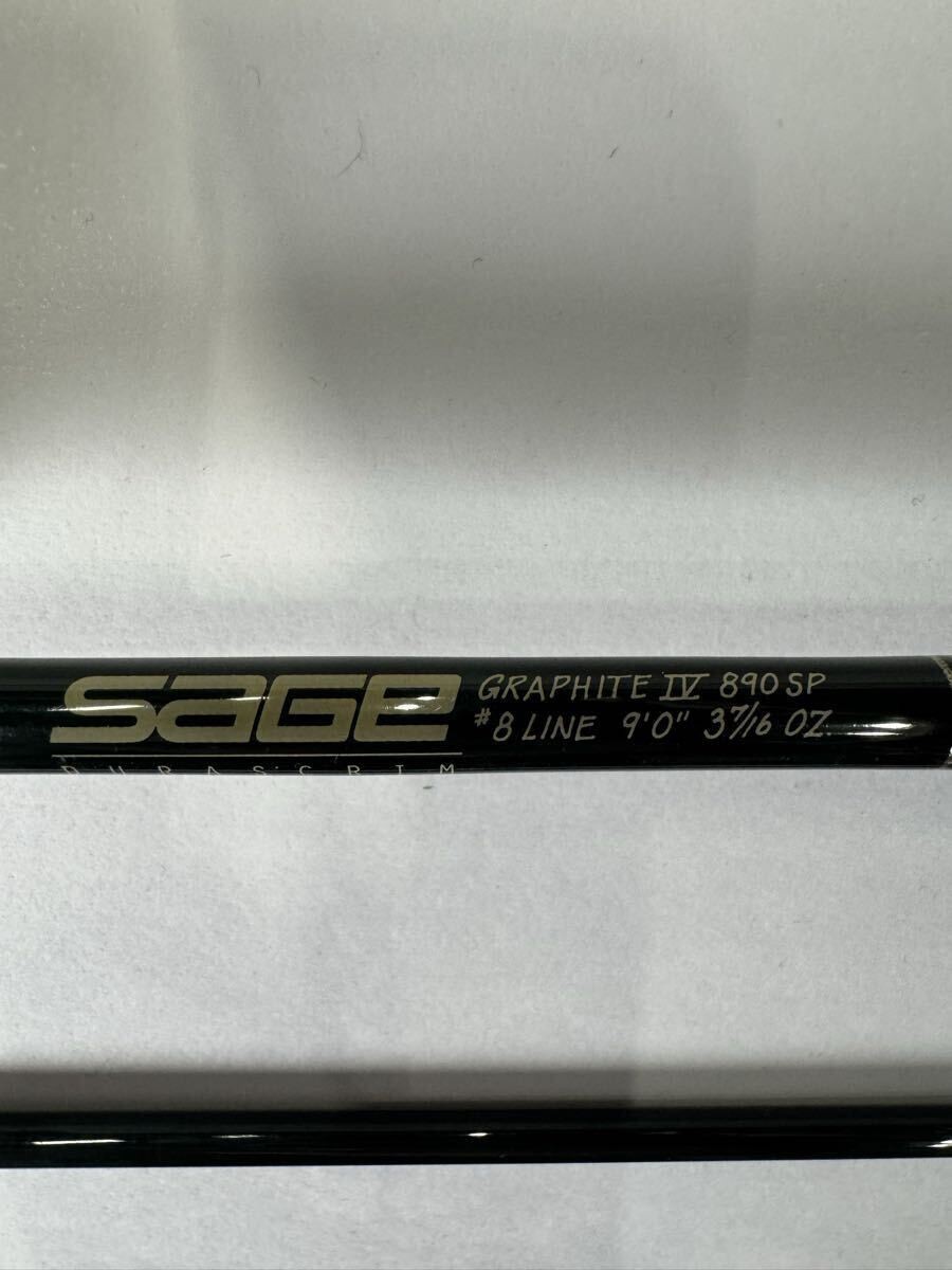 SAGE GRAPHITE IV 890 SP #8 Fly Rod with Case – Used Fishing Rod