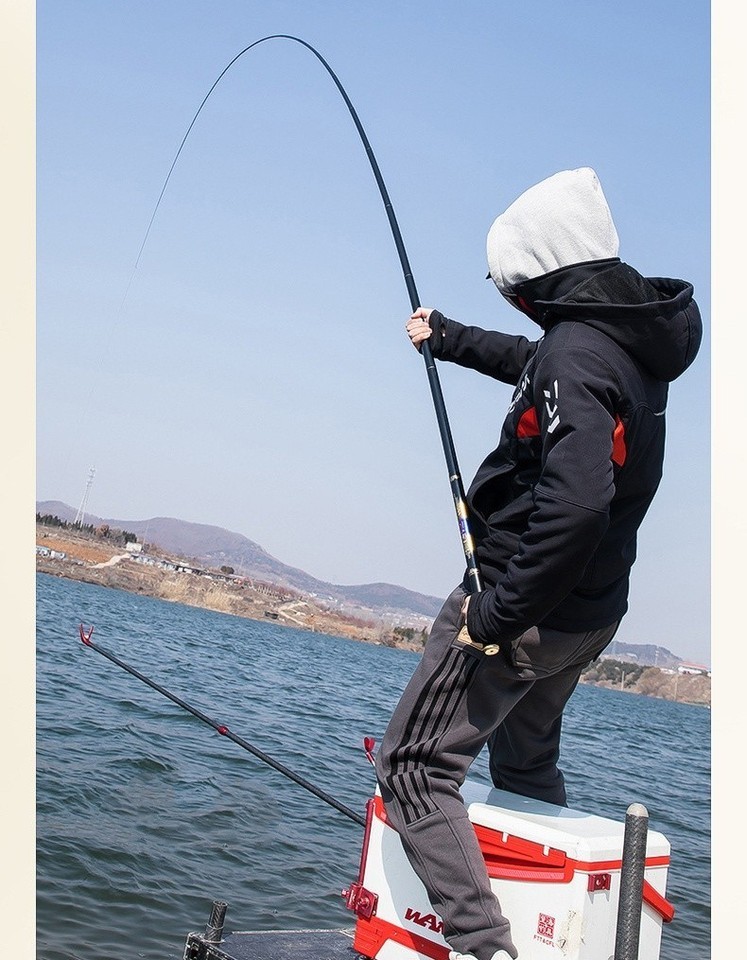 Telescopic Fishing Rod Carbon Fiber Ultra Light Spinning Fast Trout Stream Rods