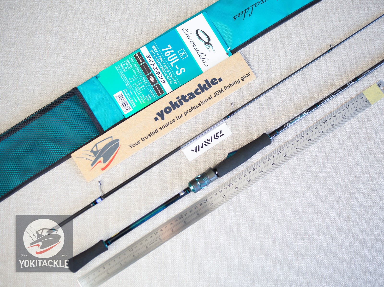 Daiwa 25 EMERALDAS X 76UL-S-J Spinning Rod for Eging