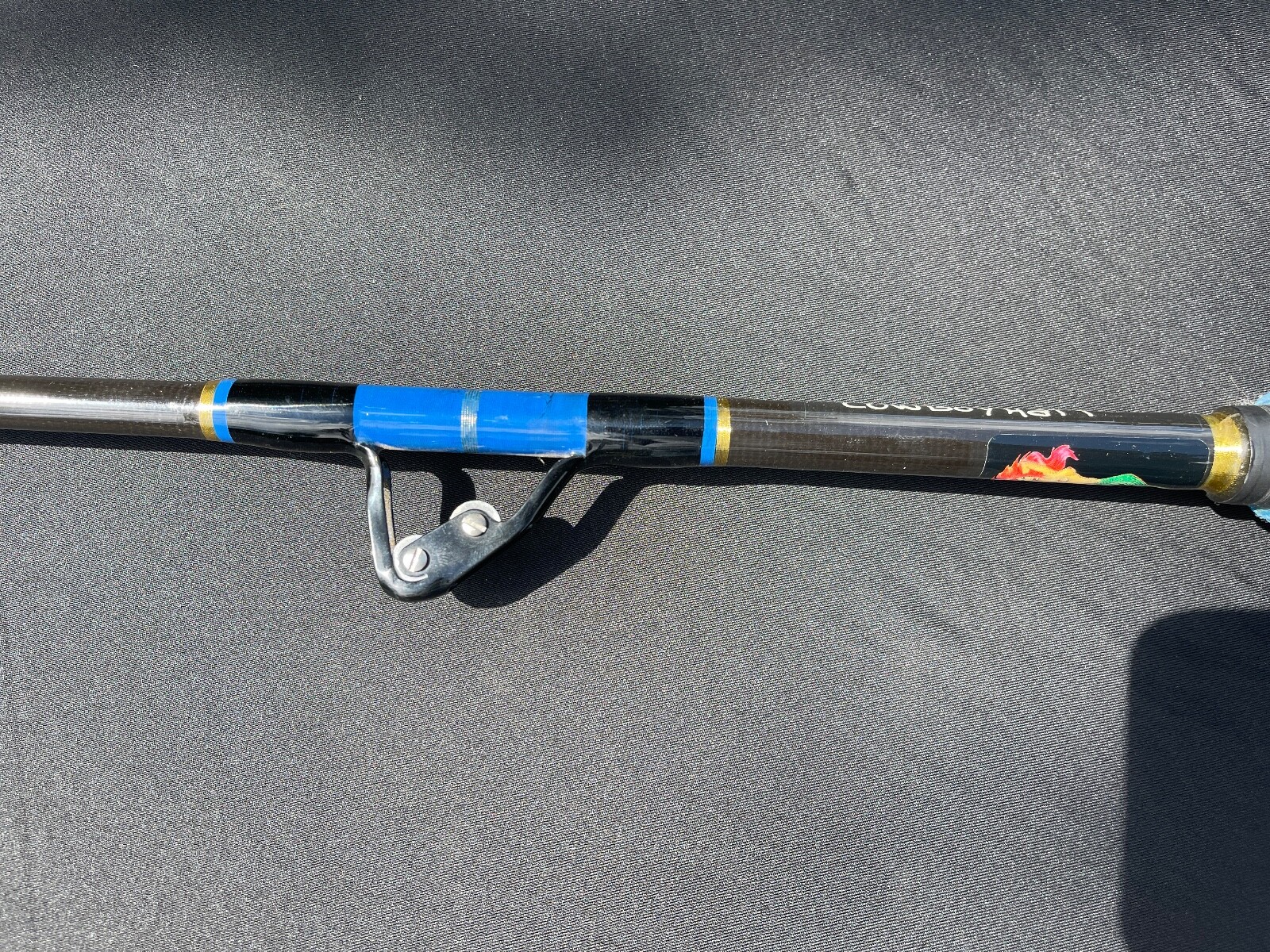 Calstar Custom Made Fishing Rod 60-80 lb Made in USA 5’4″ Built for “Cowboy Hat”