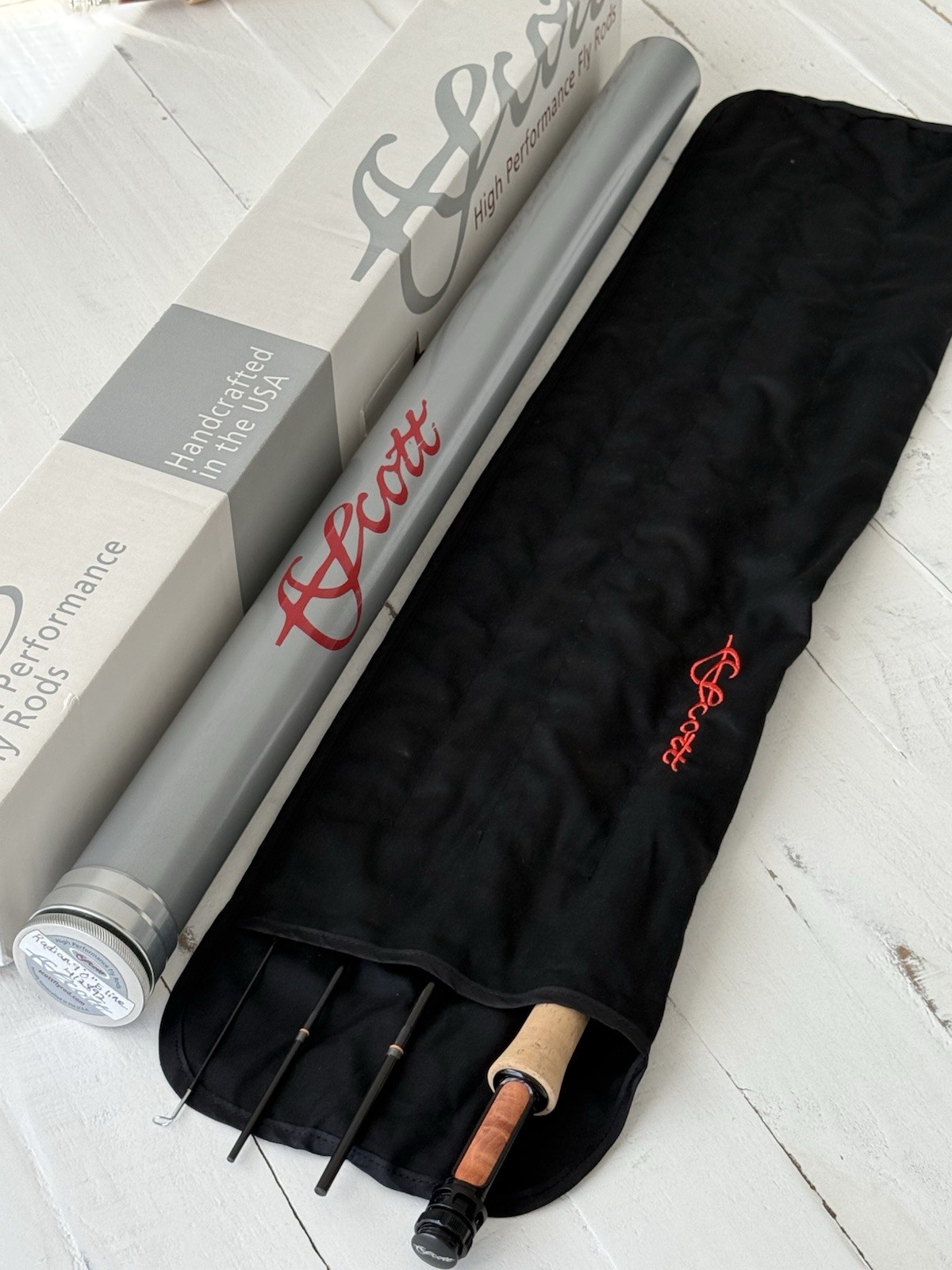 **BEAUTIFUL** 🔥 SCOTT RADIAN 5wt. 9’ft~4pc FlyRod!! 🔥~LEGENDARY~🔥