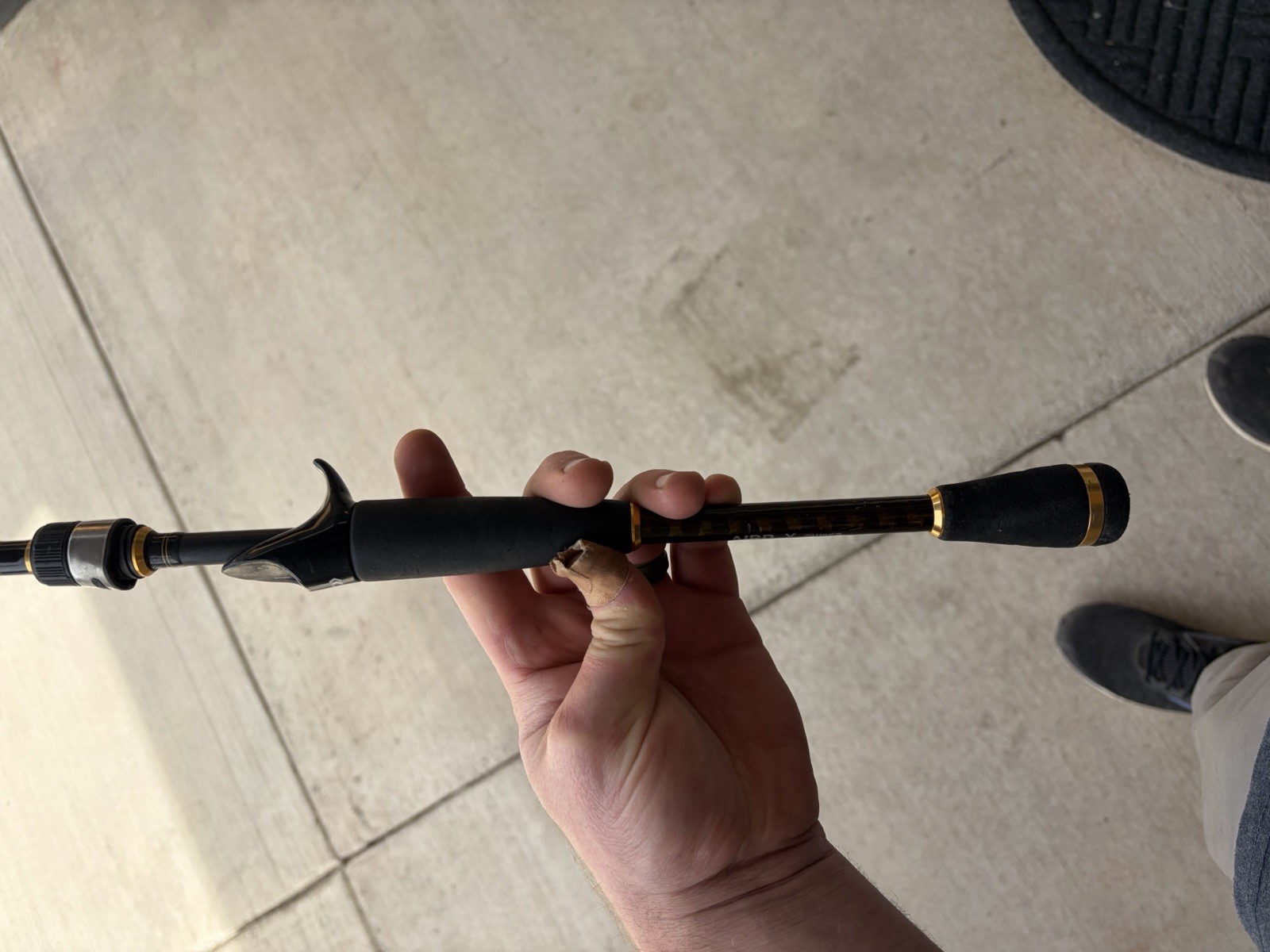 Daiwa AIRD X 701 MHFB Casting Rod. Nice