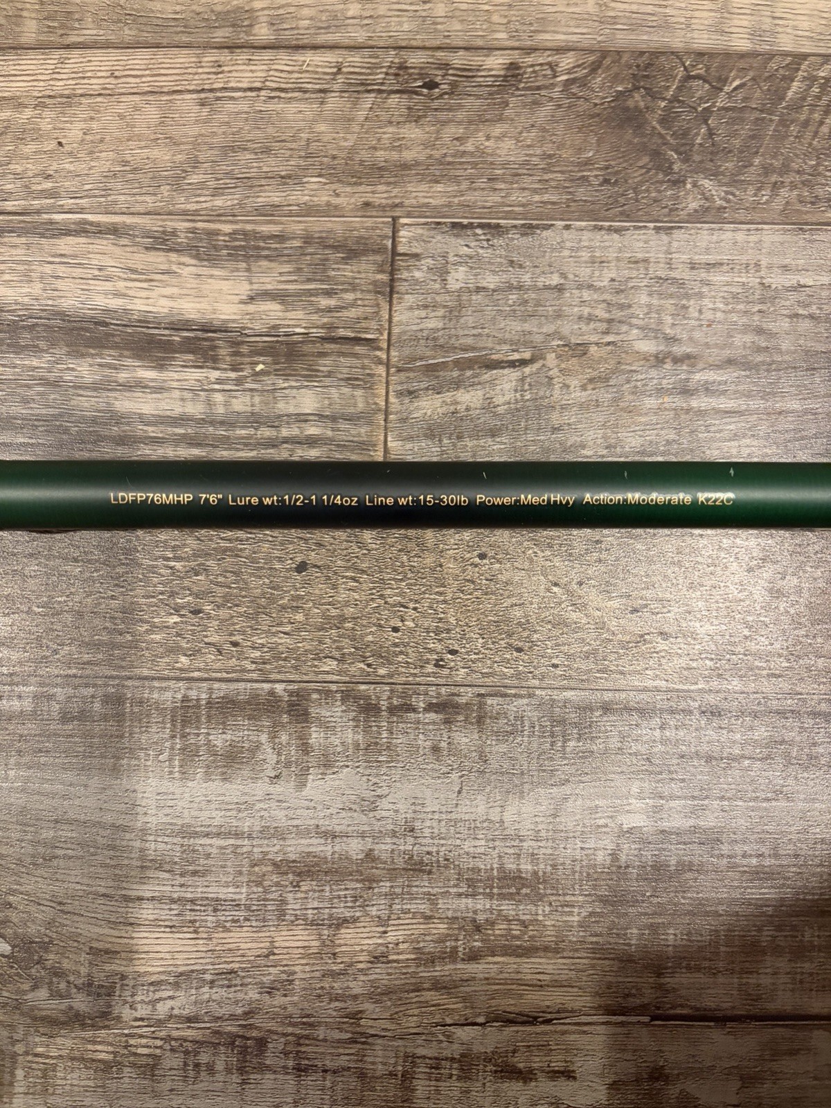Lews TP1 Black 7 0ft Med Hvy Rod and Lews David Fritts Palmer 7 6 Crankbait Rod.