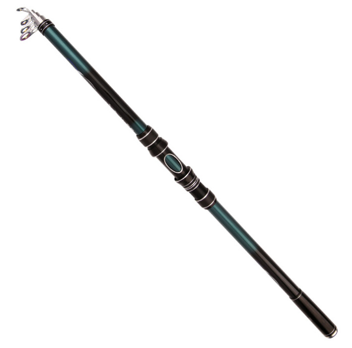 Rock Fishing Rod Carp Telescopic Sea Rod Spinning Rod Carbon Fiber Pole 2.1-3.6M