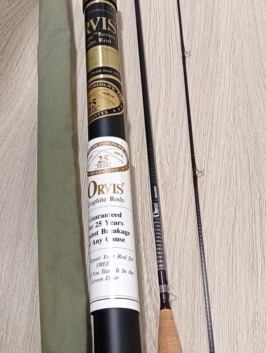 Unused ORVIS Ultra Fine 7’9″ #2 Super Fine Series Graphite Rod