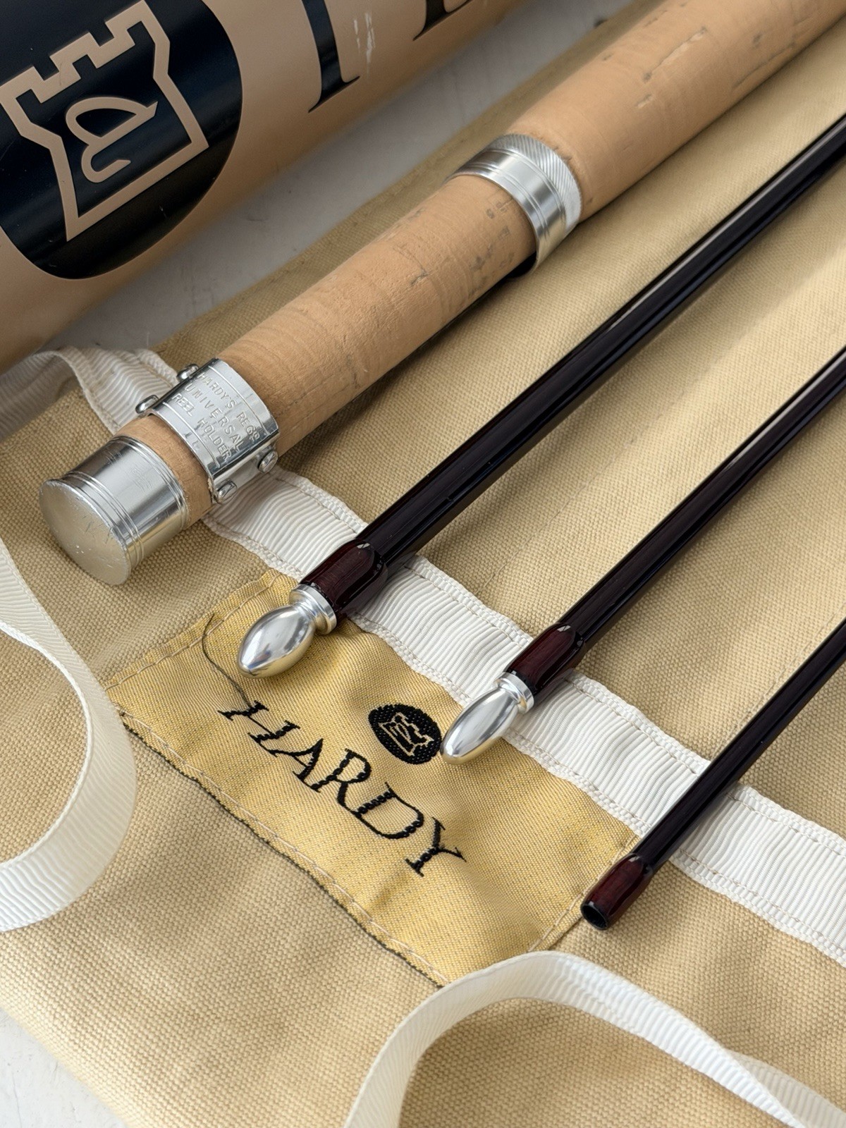 **BEAUTIFUL**🔥HARDY Classic Series LRH Lightweight 4wt. 8’6”in Rod🔥~LEGENDARY~