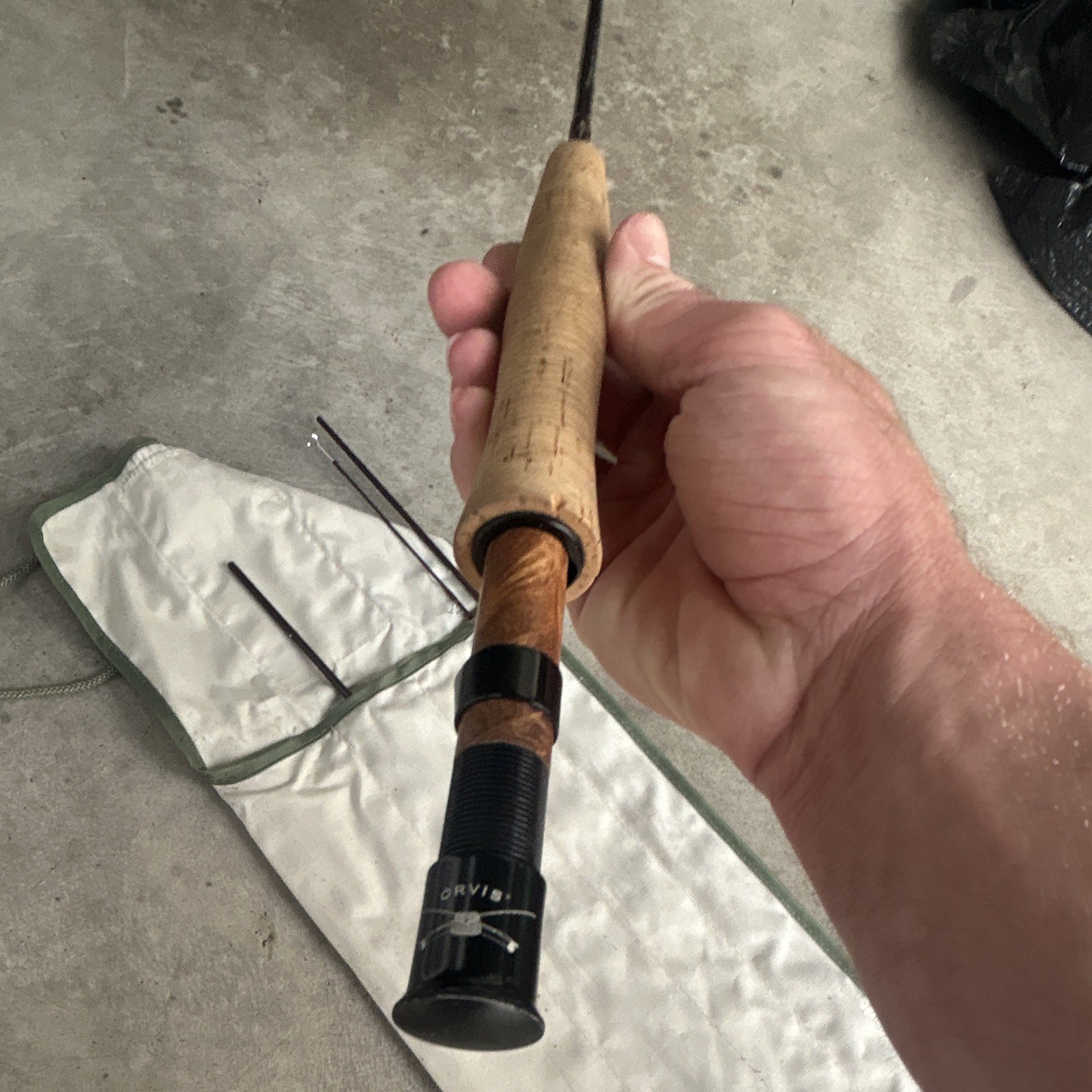Orvis Superfine Full Flex Fly Rod 7ft 4wt 4pc ANTIQUE EXCELLENT COND.