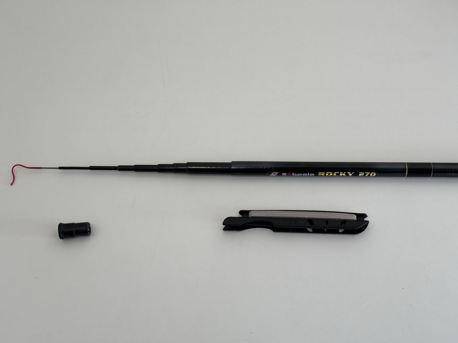 Tenkara fly rod fishing pole with line holder – 8.5ft