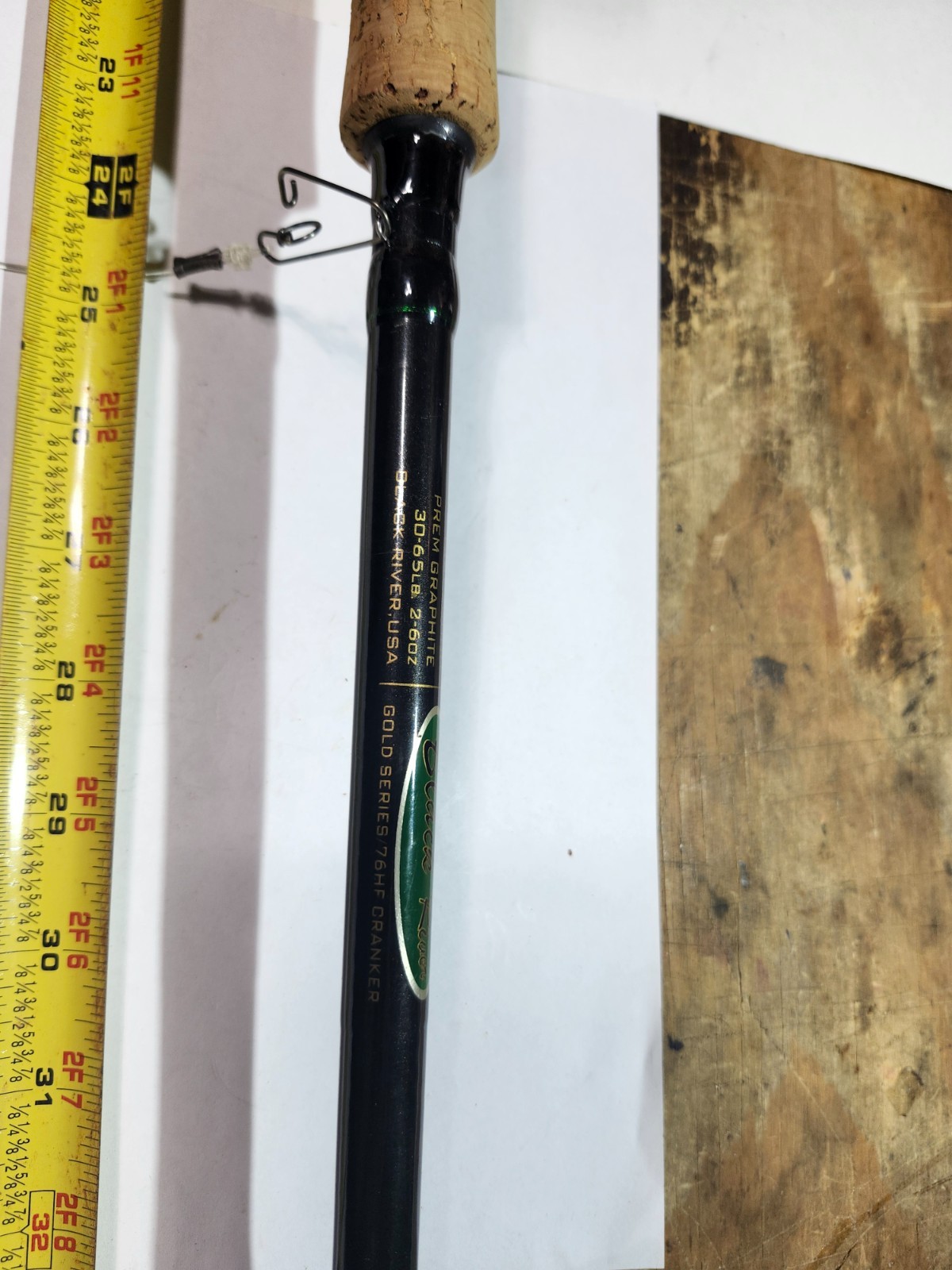 Black River Musky Rod 7′-6″ Heavy Fast Action 76 HF Cranker Rod