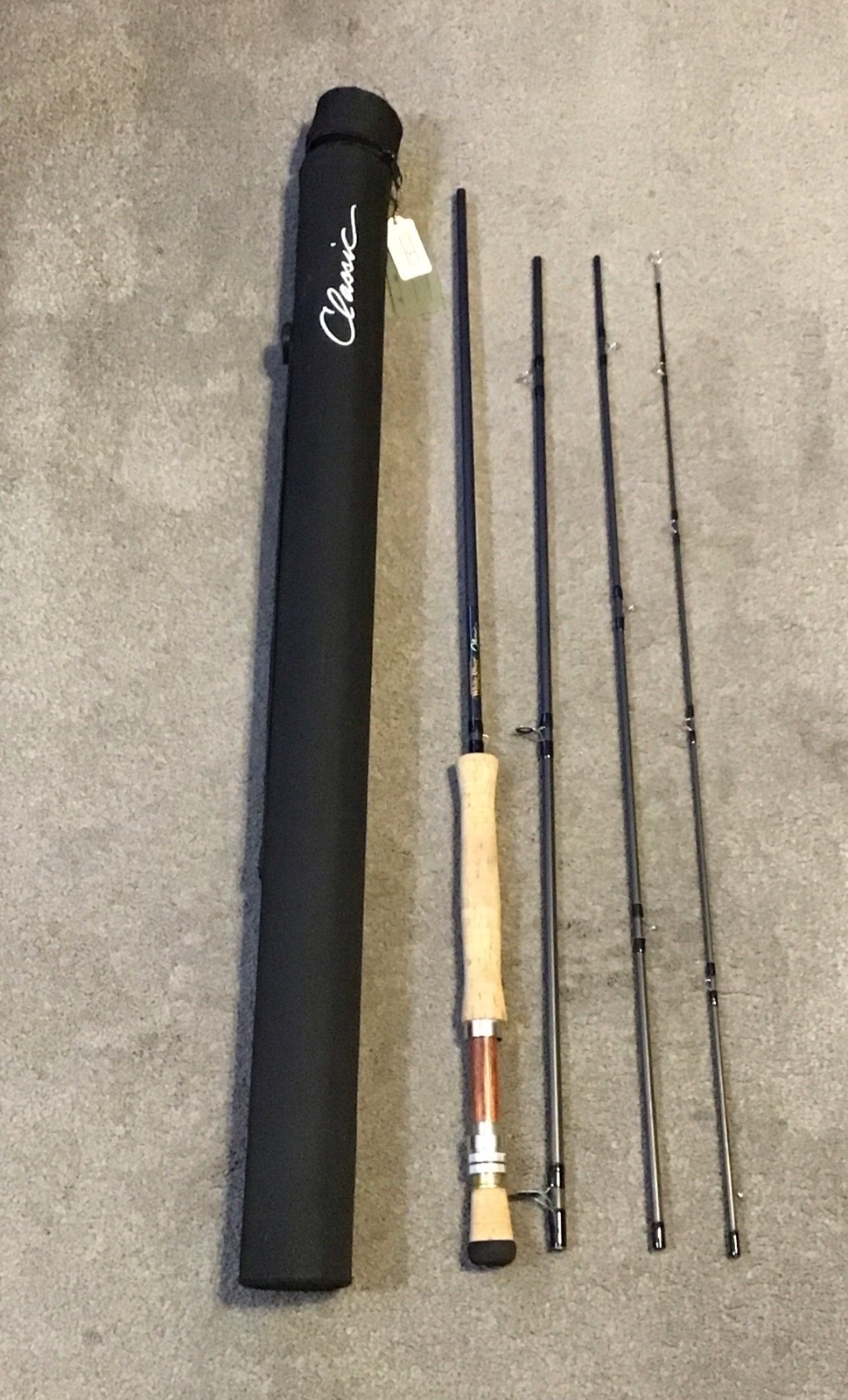 White River Classic Fly Rod 9’ WR909-4 9wt W/Case**NICE** Lot S2
