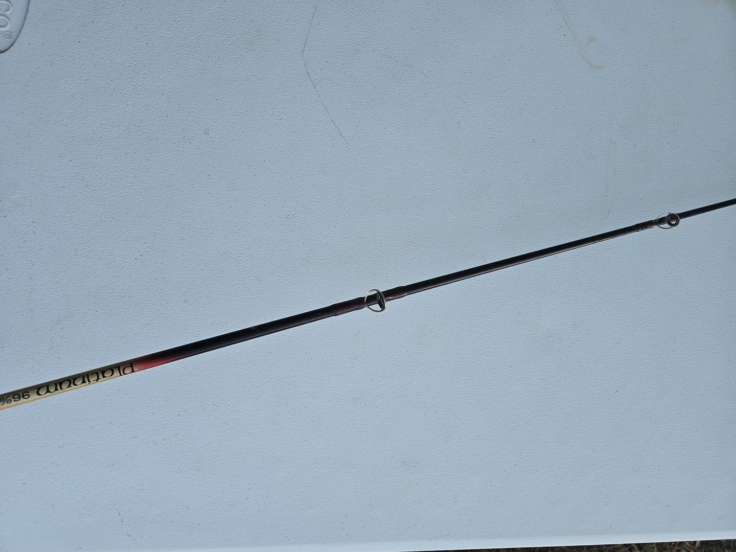 Platinum 6’6” Casting Rod – 96% Graphite Cork Handle Medium / Heavy Action READ