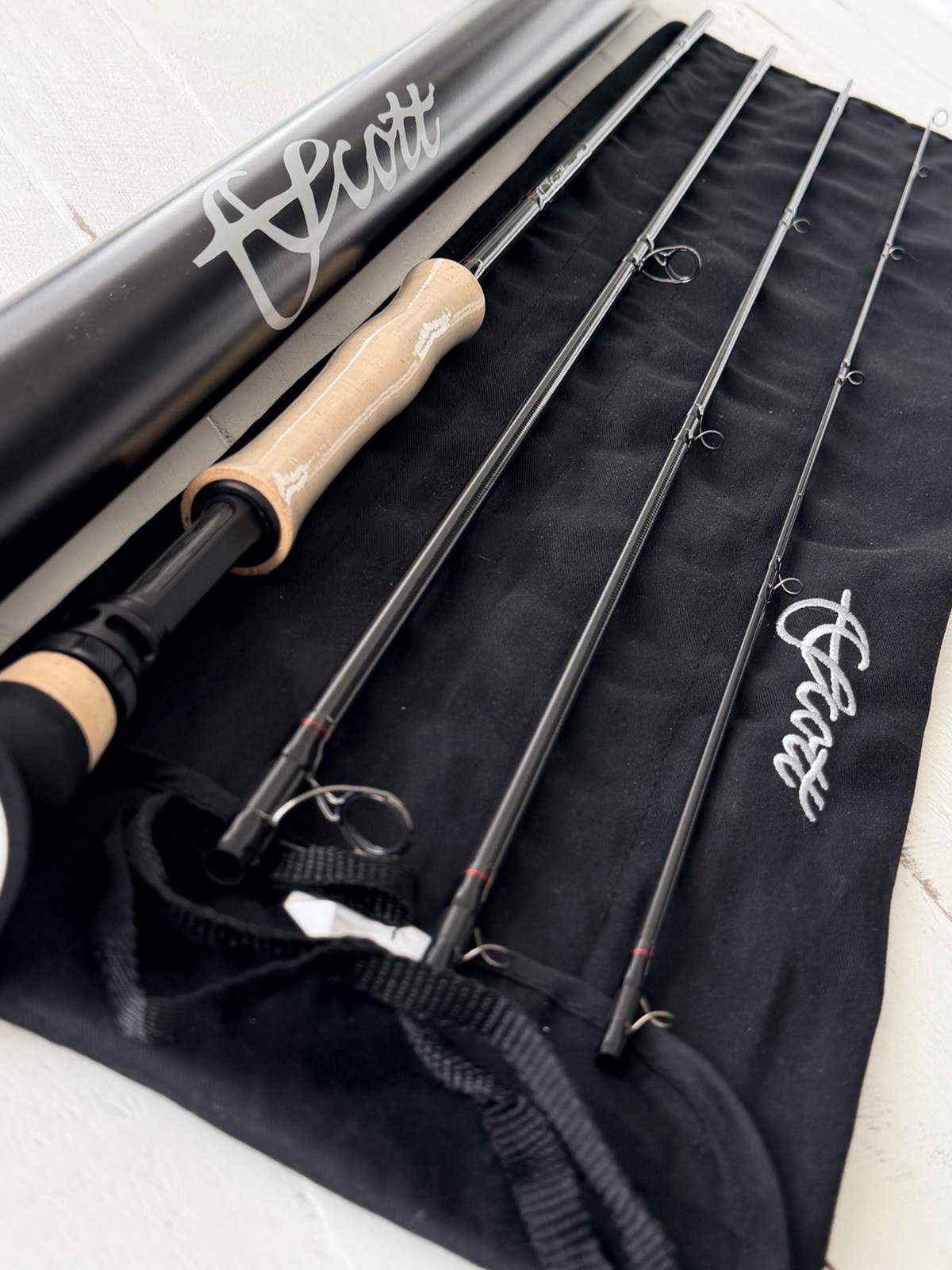 **BEAUTIFUL**🔥SCOTT CENTRIC 7wt. 9’ft~4pc Fly Rod🔥~LEGENDARY~🔥