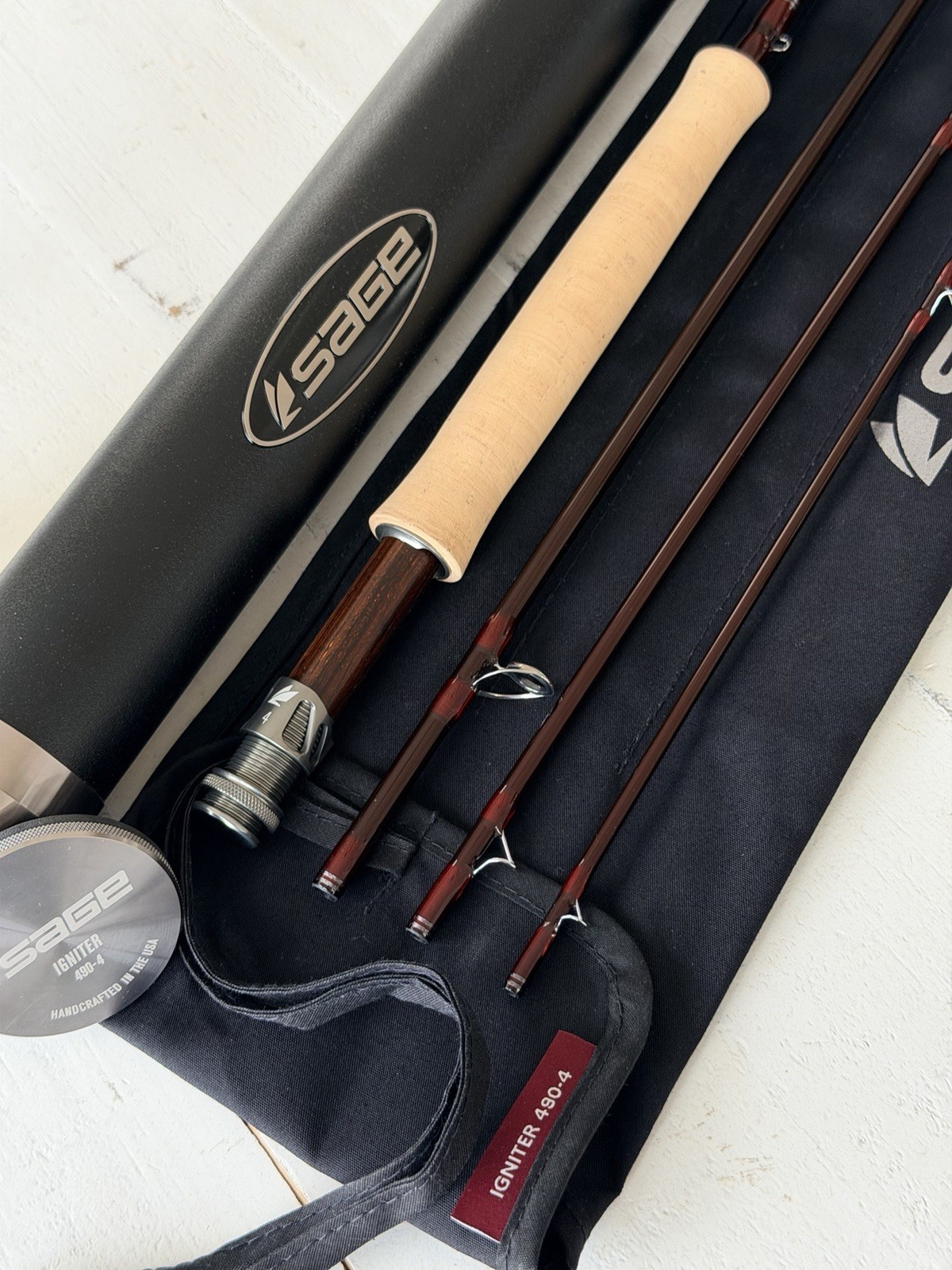 **BEAUTIFUL** 🔥SAGE IGNITER 4wt. 9’ft FlyRod!!! 🔥~ROCKET~