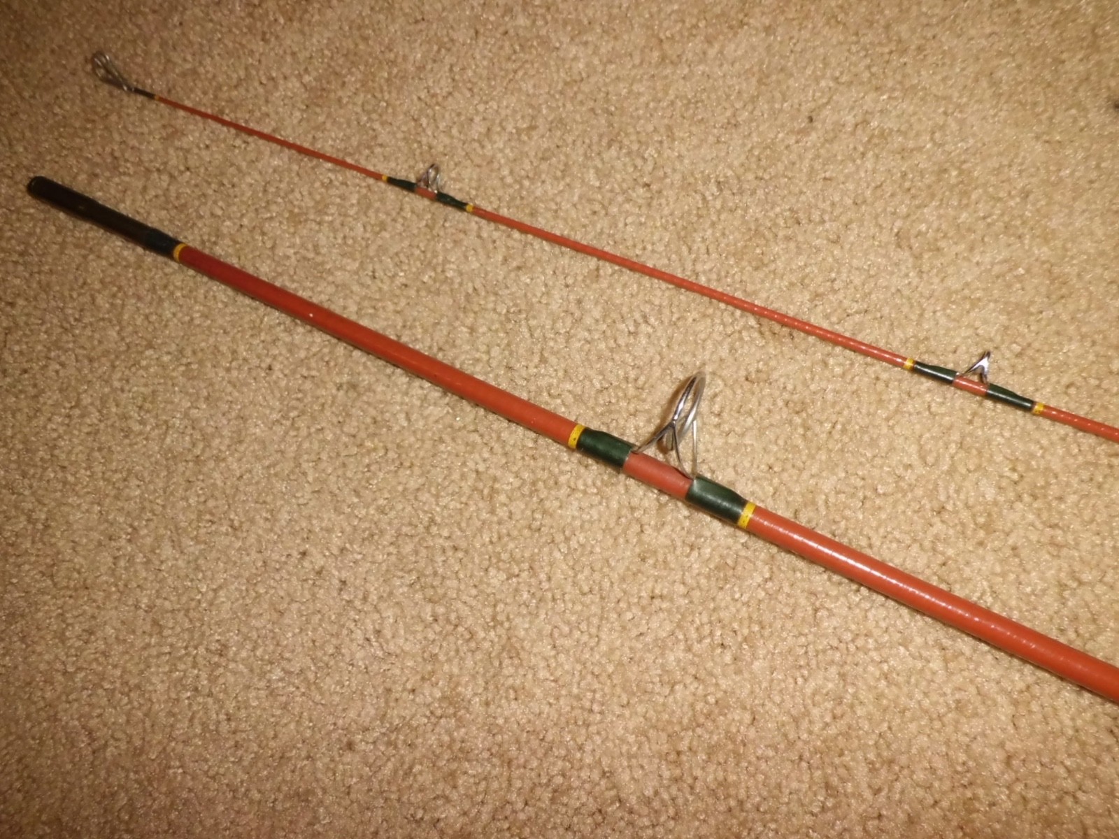 Vintage SHAKESPEARE Wonderod Ultra Light Spinning 7′ Rod made in USA