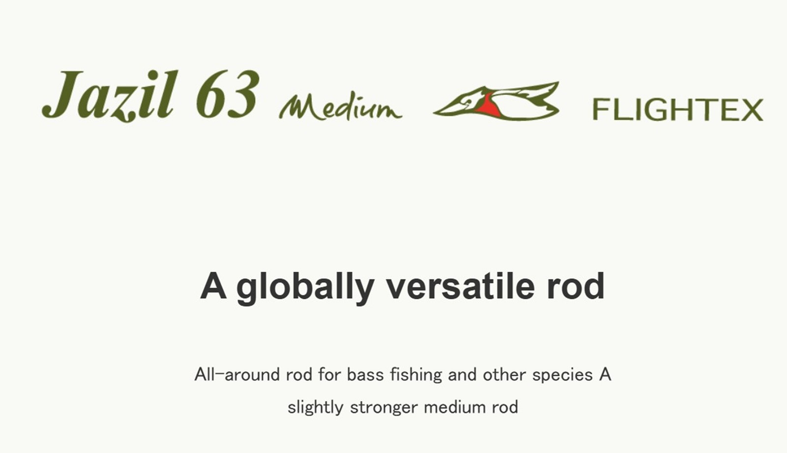 SALE Tulala Rod Baitcast Truite Flightex Jazil 63M (2743)