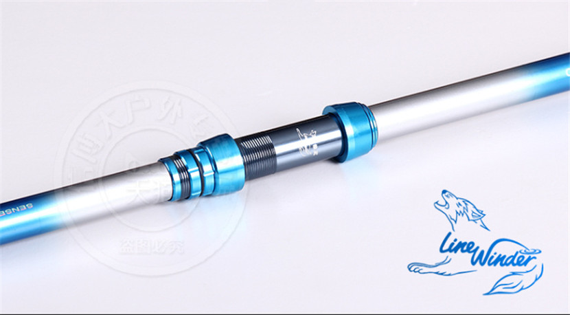 Telescopic long spinning rod beach sea pier fishing rod casting weight:100-150g