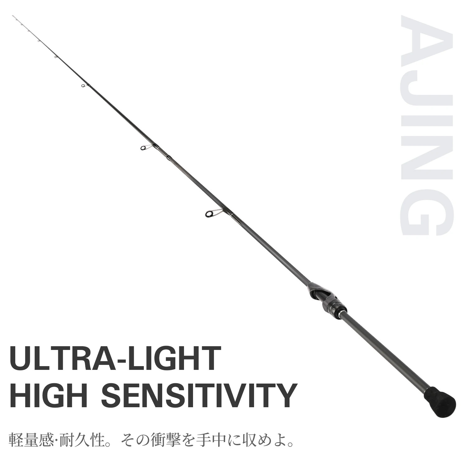 Spirit Fox 2.08M 2.28M 2.44M Light Game Fishing Rod S762L S802L FUJI 2 Section F