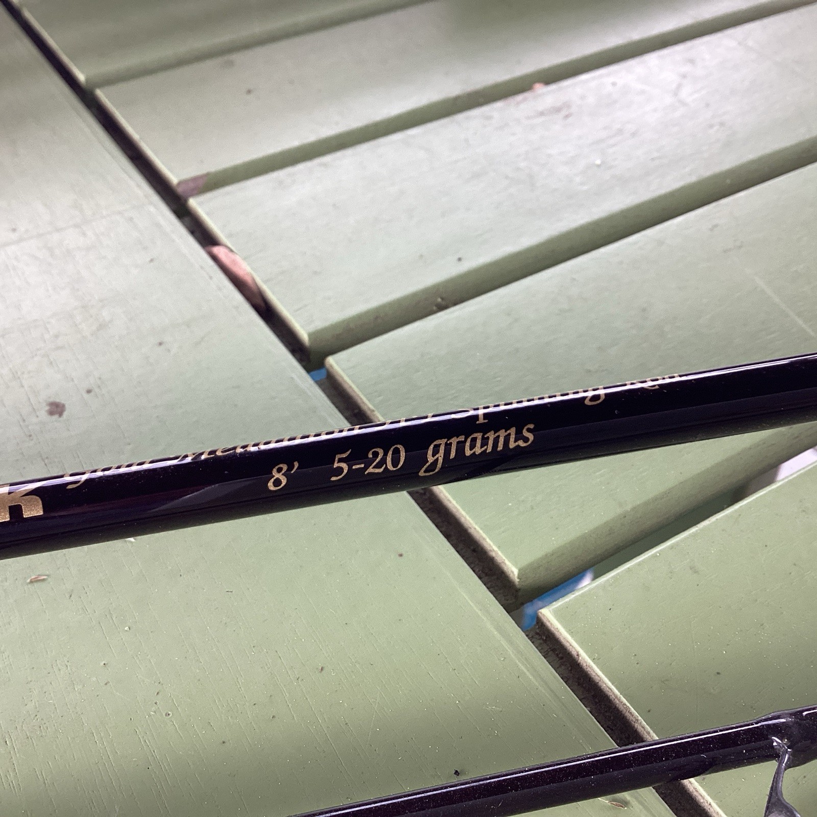 Normark Gold Medallion HT Spinning Rod 8’ Casting 5 – 20 grams Lake Pond Fishing