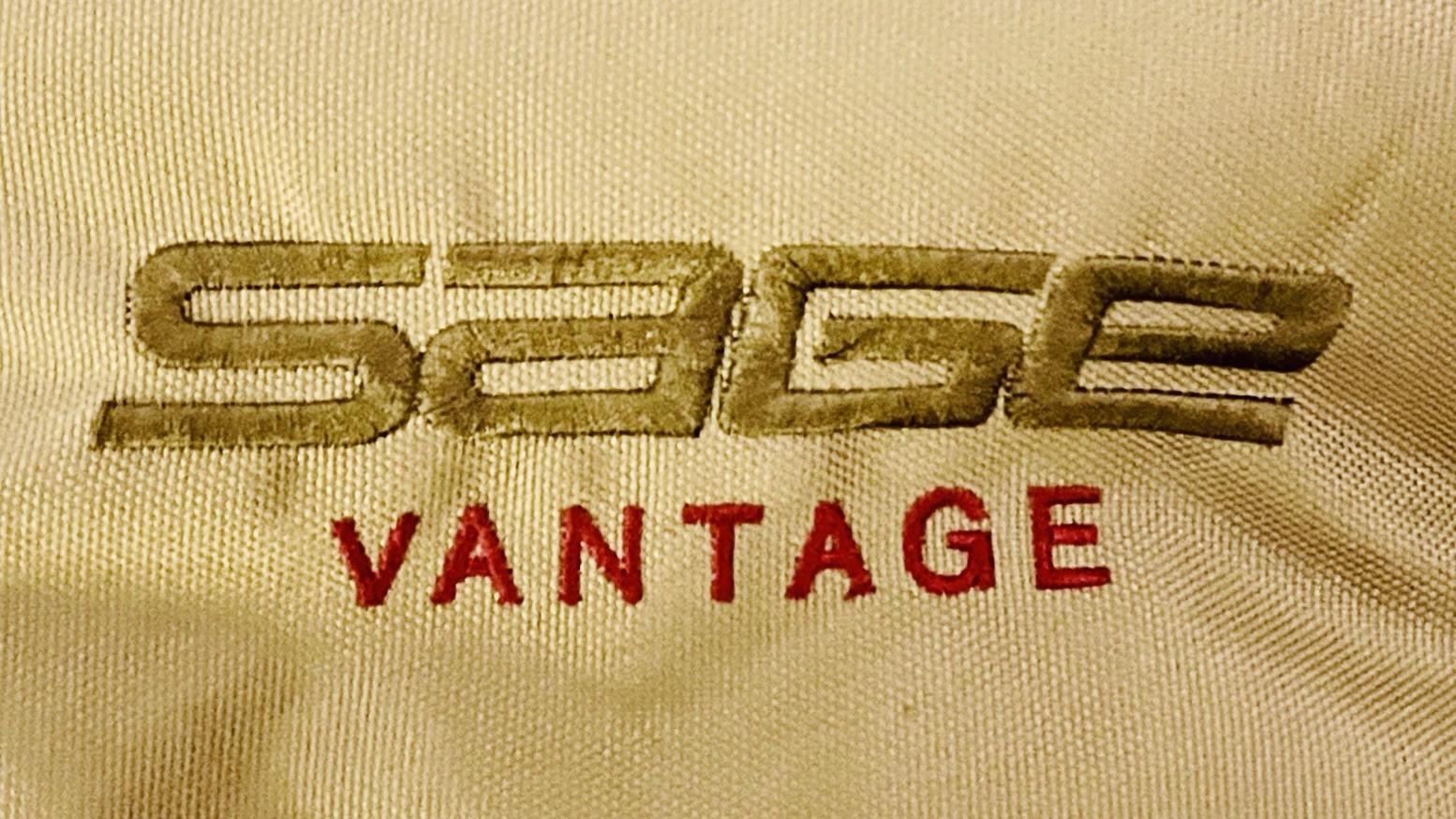 SAGE Model 690-4 Fly Rod Line 6 Tube Case Only *Good Shape” Tan Color .