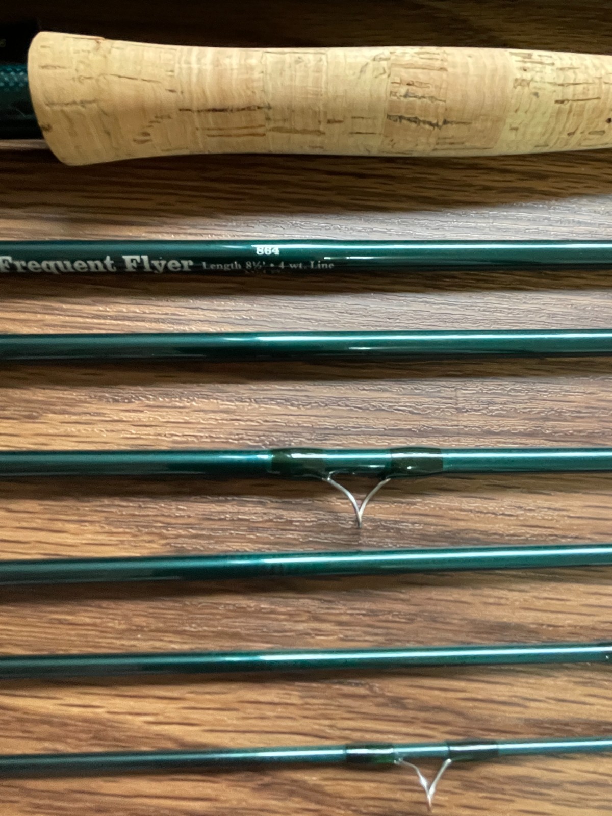 Orvis Frequent Flyer 864-7 #4 wt Line 8’6″ Mid Flex 7P Tube Used Fly Fishing Rod