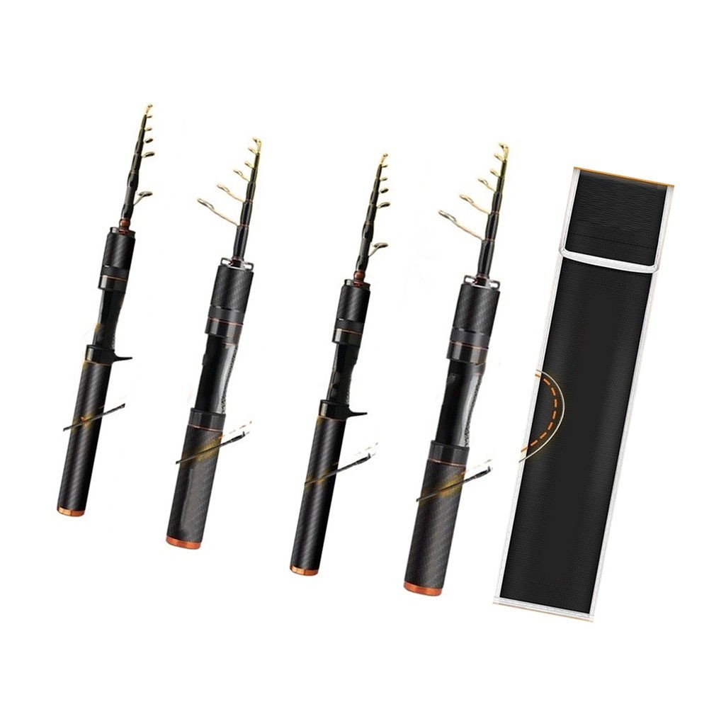 Portable Carbon Fiber Rod UL Light 1.5m 1.68m for Stream and River Use