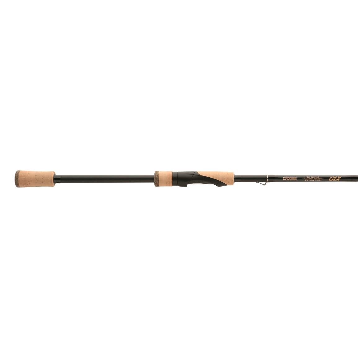 G. Loomis 13046-01 GLX Drop Shot Spinning Rod 863S 7’2″ Medium Heavy