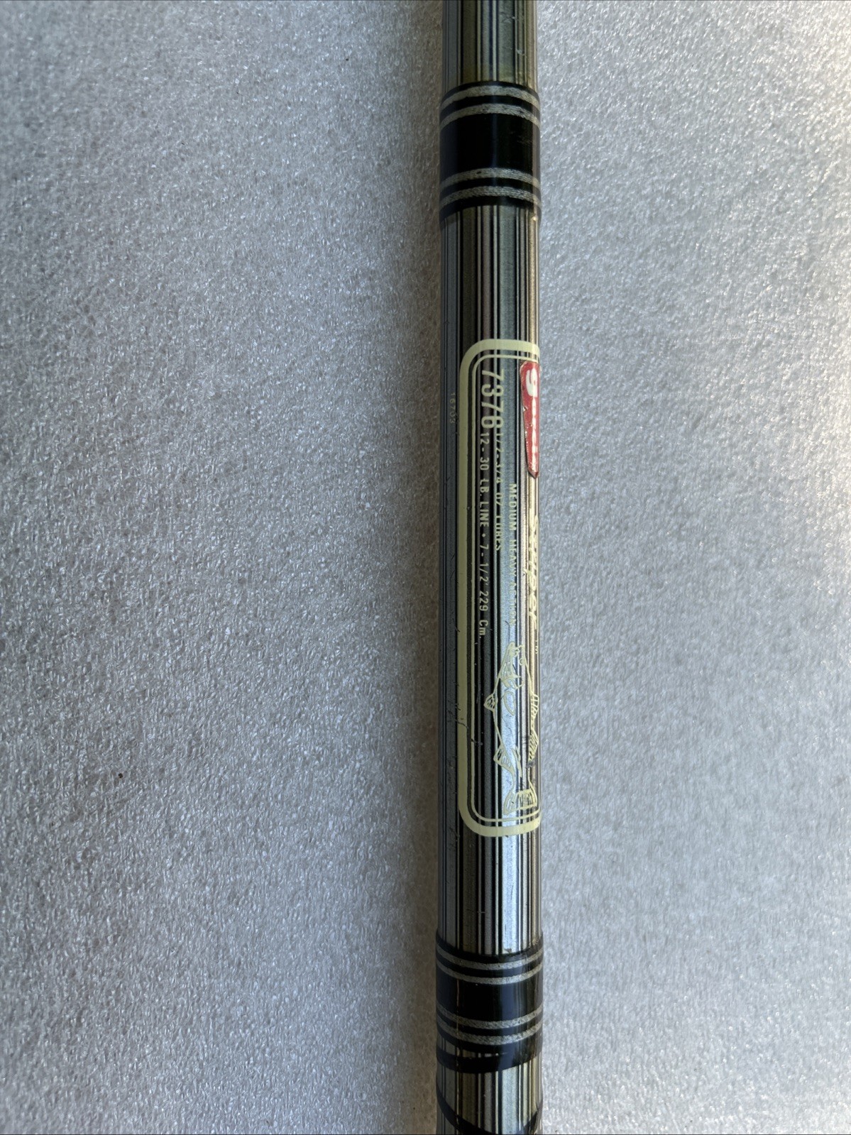 Vintage Garcia Striper Medium Heavy Action Spinning Rod