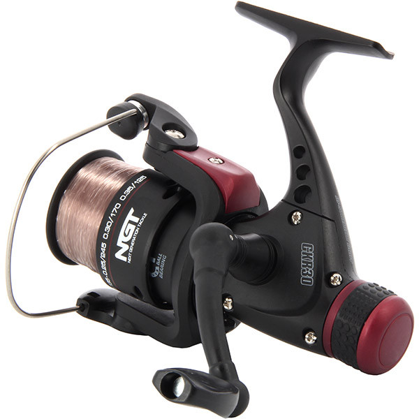 2 x NGT CKR CARP COARSE FLOAT FEEDER FISHING REELS WITH LINE