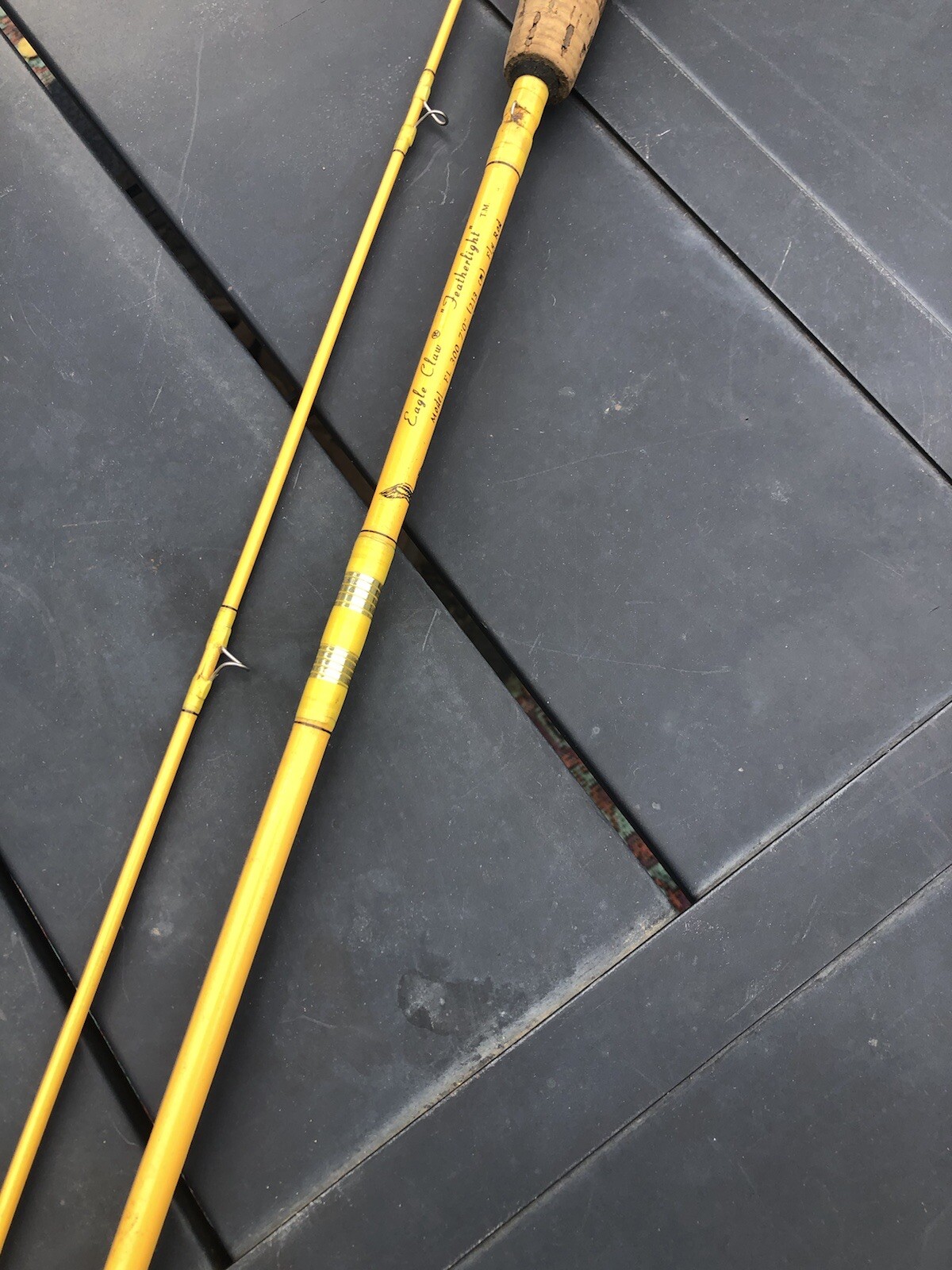 F Eagle Claw Feather light￼ Wright McGill Light FL-300 7’ Fly Rod Line Size 6oz