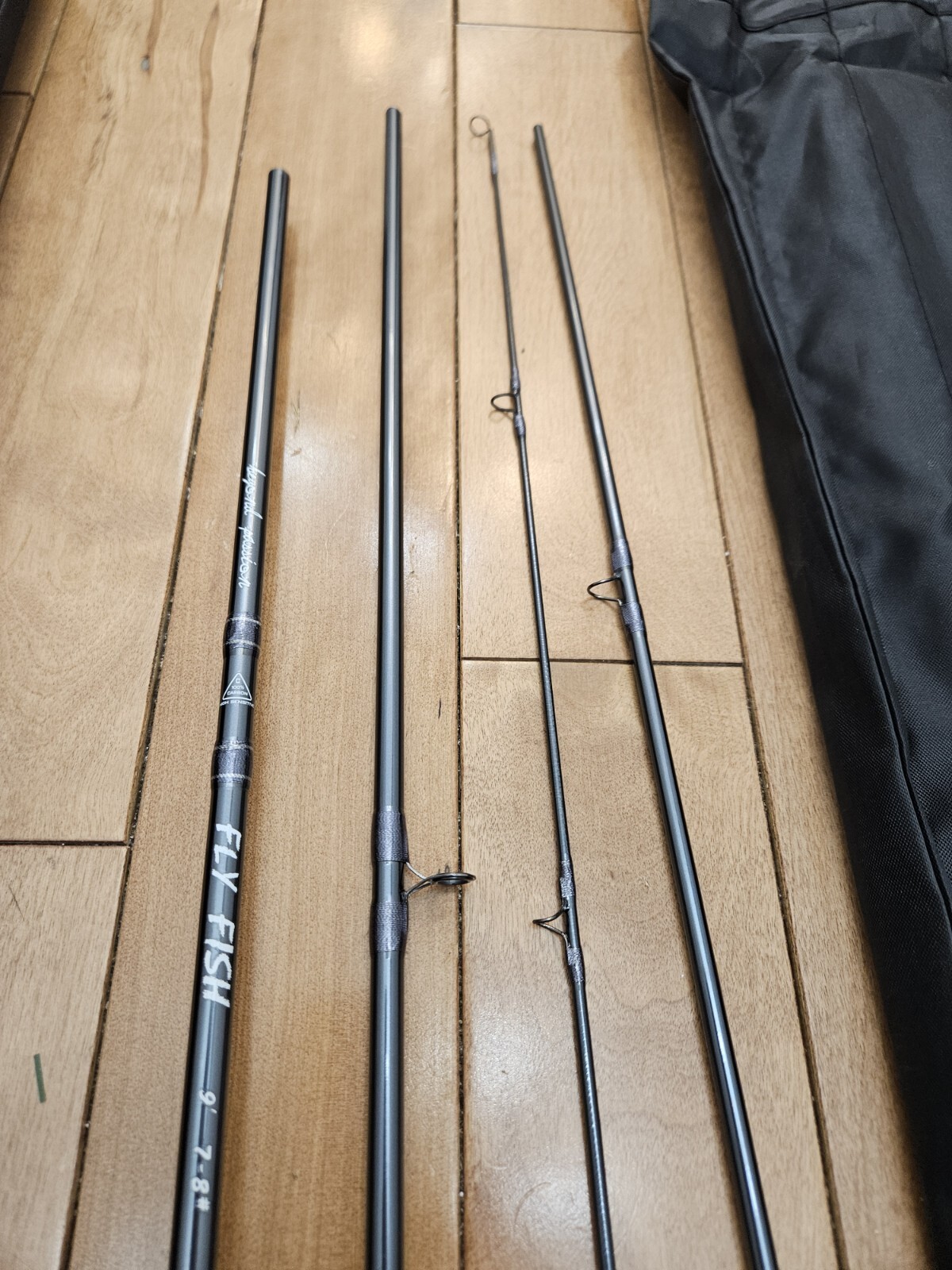Honoreal Fly Rod 9ft 7/8wt With Carry Tube 4 Piece Fly Rod