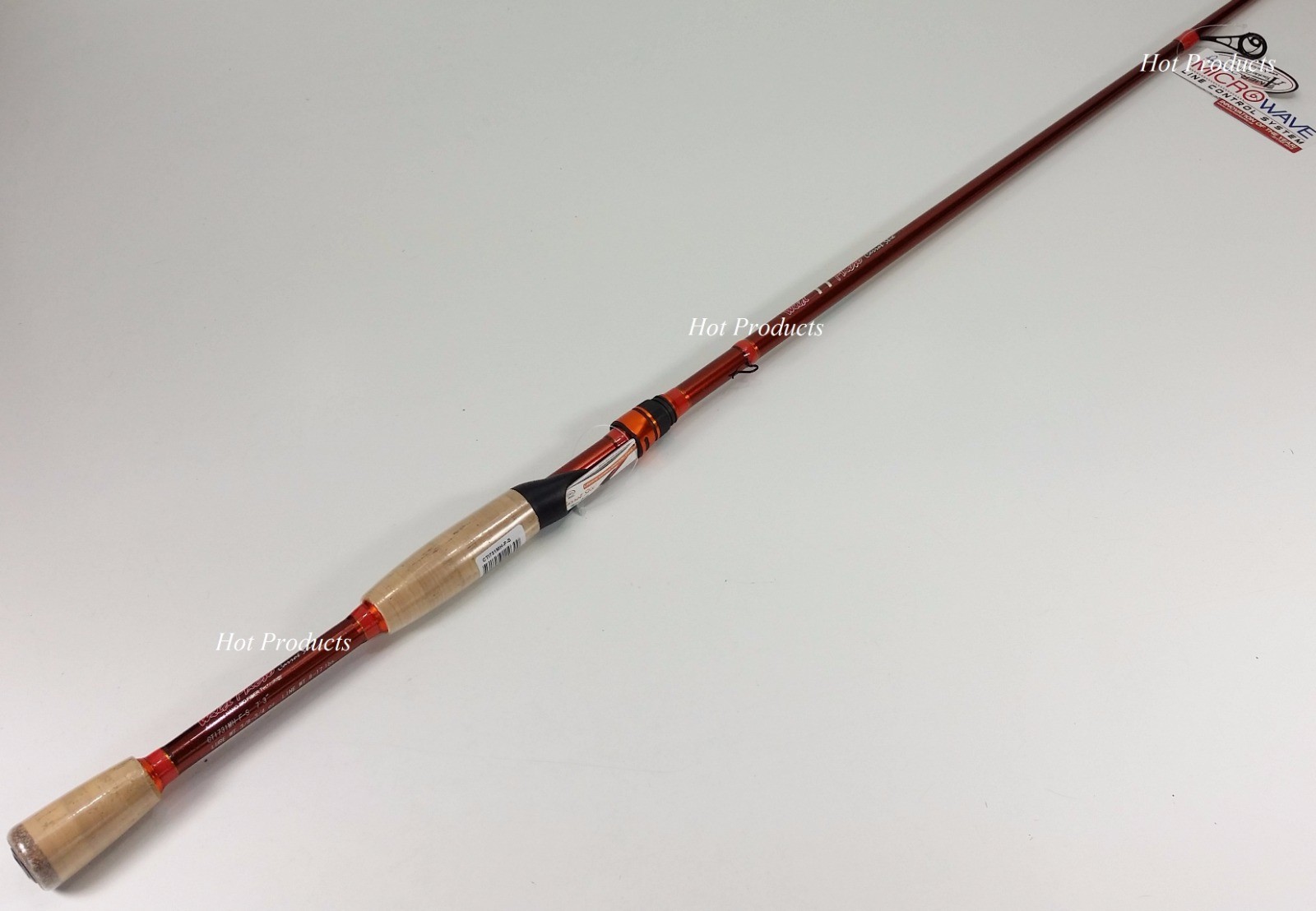 7′ 3″ Medium Heavy SPINNING Carrot Stix PRO WILD TI MicroWave Guide CTI731MH-F-S
