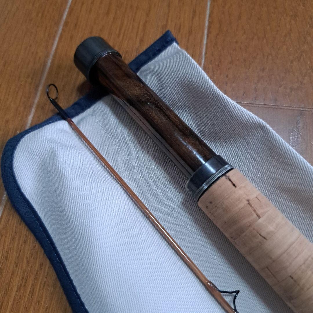 Asama Bamboo Rod 6’3″ 4WT, Used, Sharp Casting, Local Builder Finish