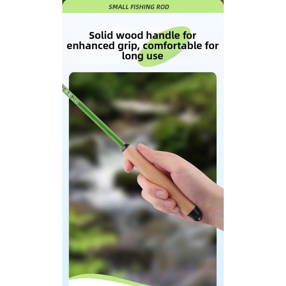 Telescopic Rod Easy Portability Ultra-light Design Sensitive Soft-action Tip