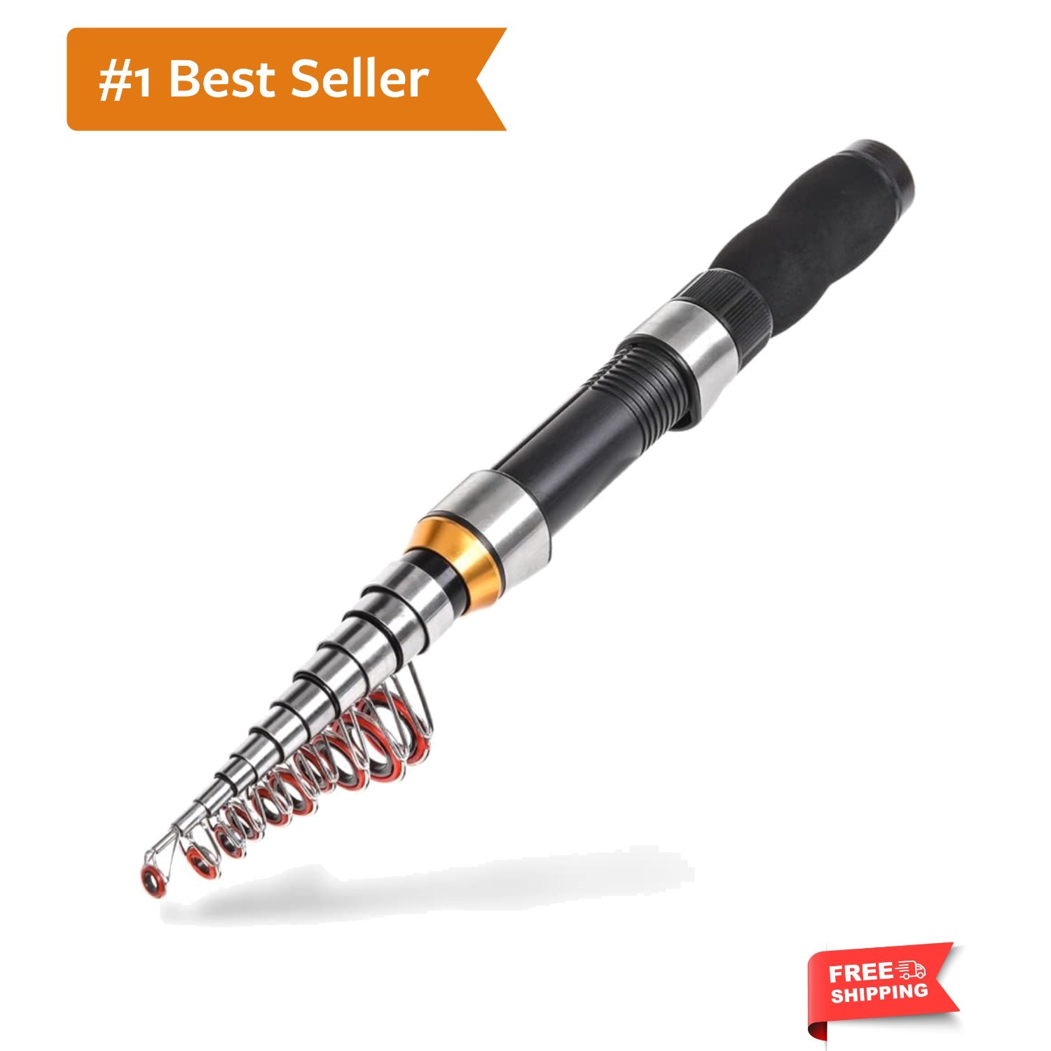 1PCS Telescopic Fishing Rod 1.0m-2.3m Fishing Pole Glass Rod Super Short Mini…
